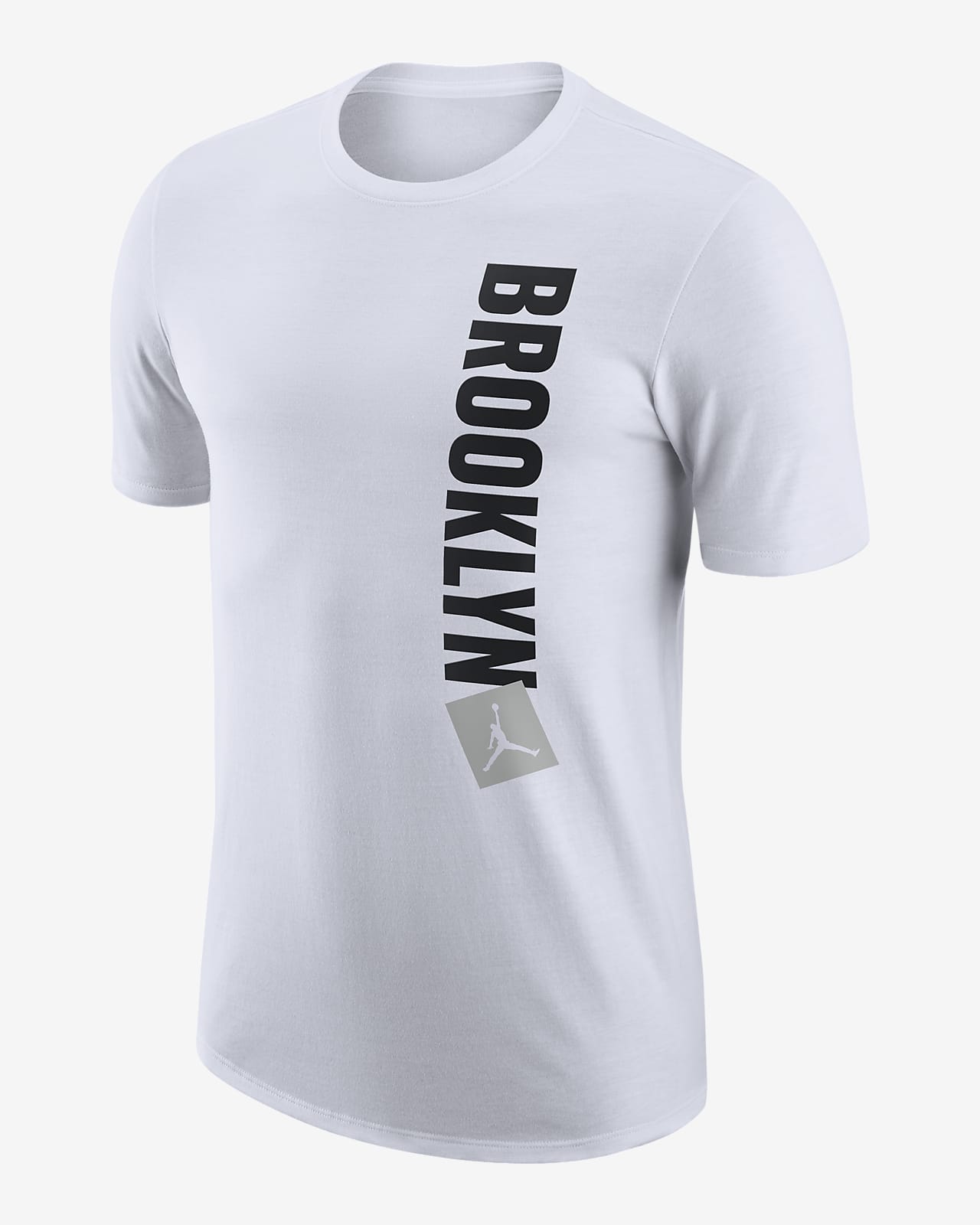 Brooklyn Nets Nike Essential Logo T-Shirt - White - Mens