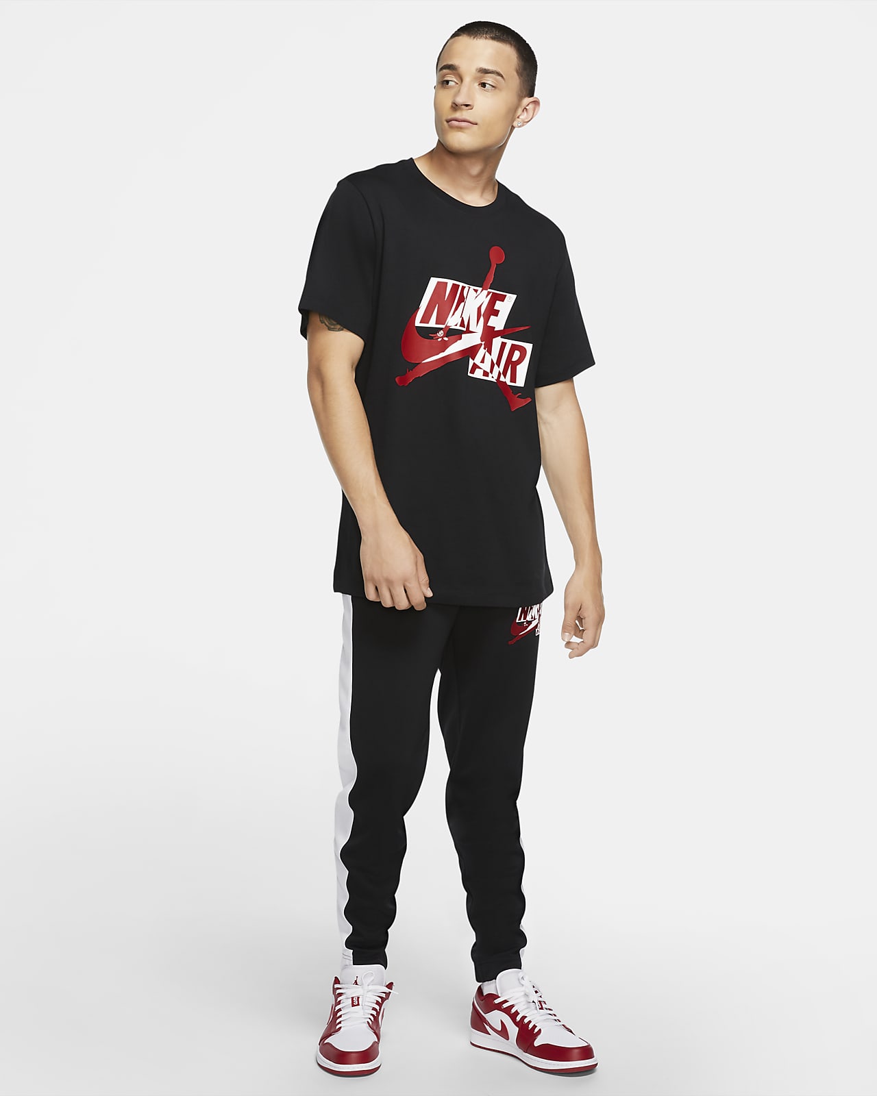 Kortärmad tröja Jordan Jumpman Classics HBR med rund hals Kortärmad tröja Jordan Jumpman Classics HBR med rund hals