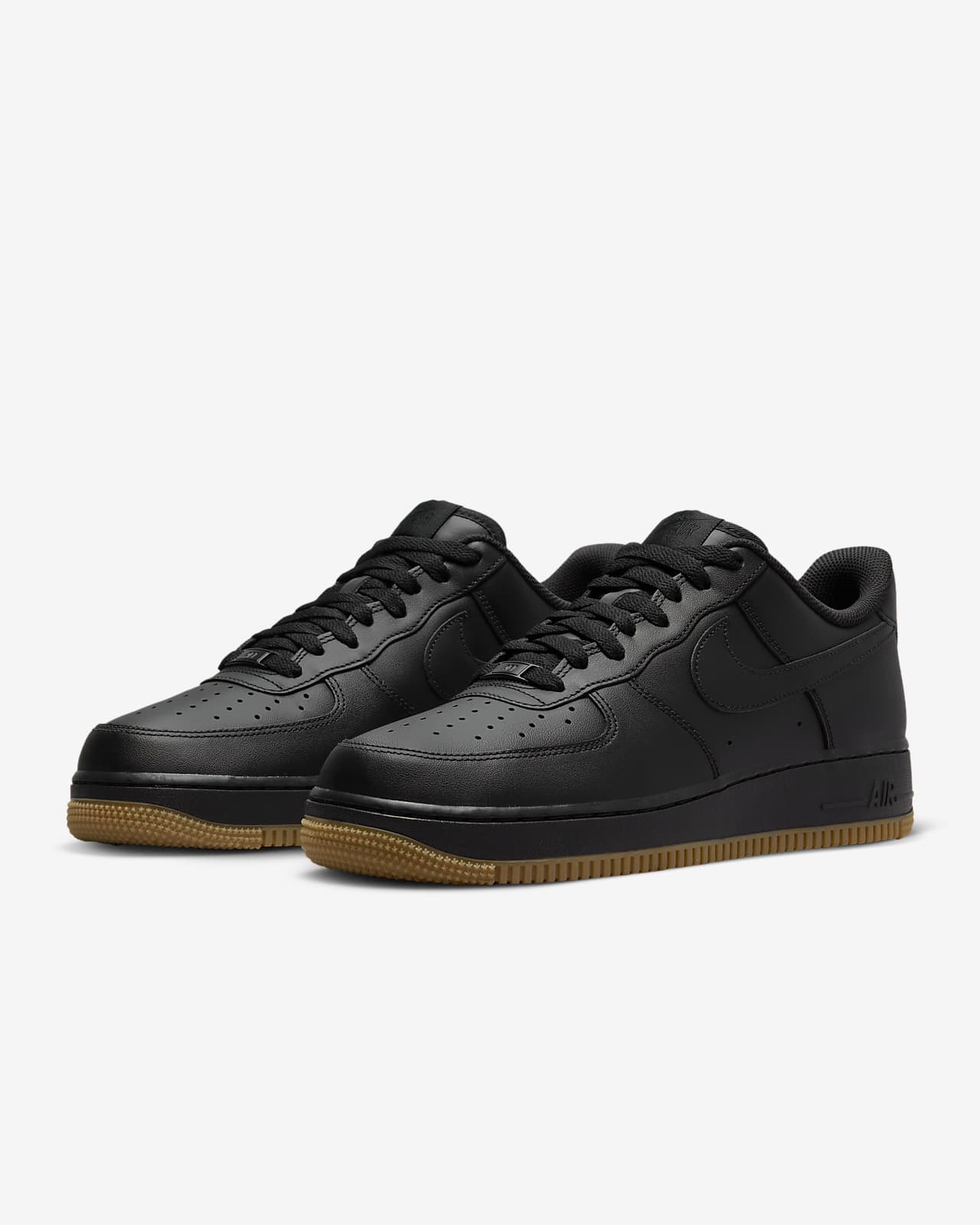 Nike air force 2025 black and brown