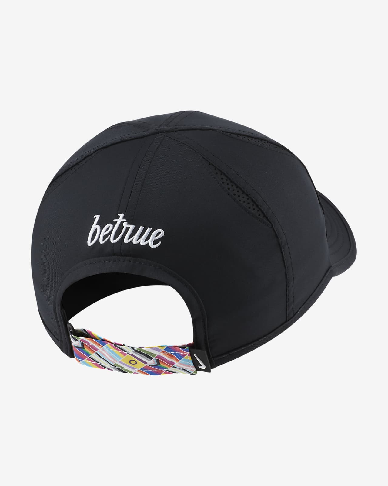 nike featherlight cap black