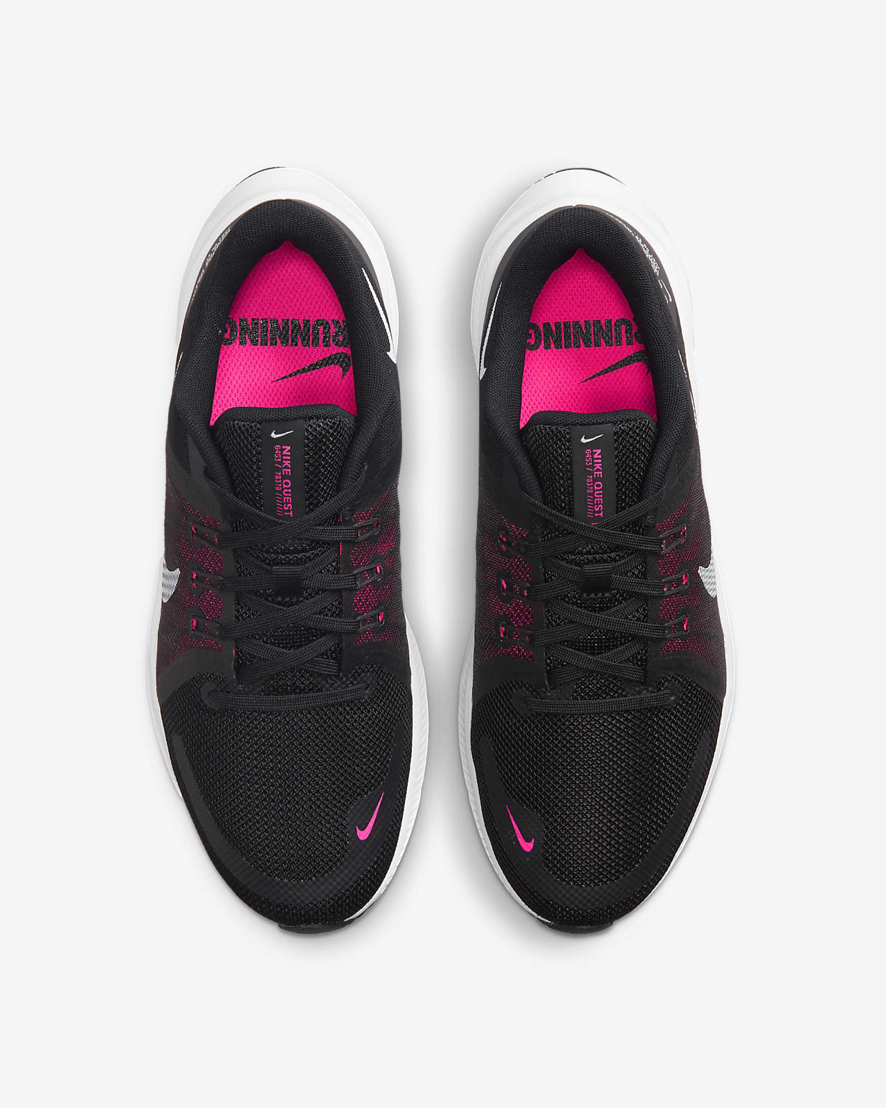 Nike Quest 4 Hardloopschoenen voor dames (straat). Nike NL