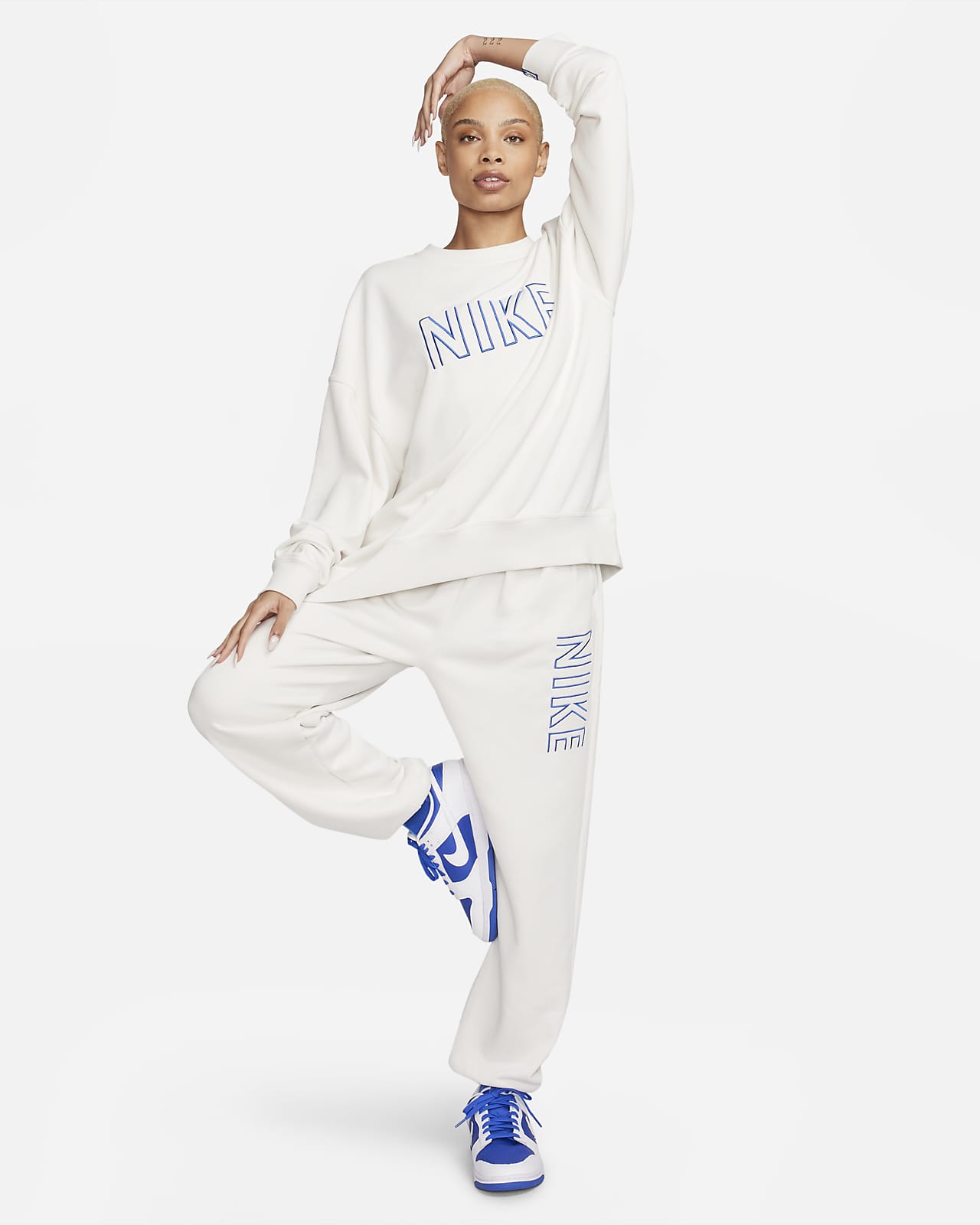 Survêtement taille haute oversize Nike Sportswear pour femme