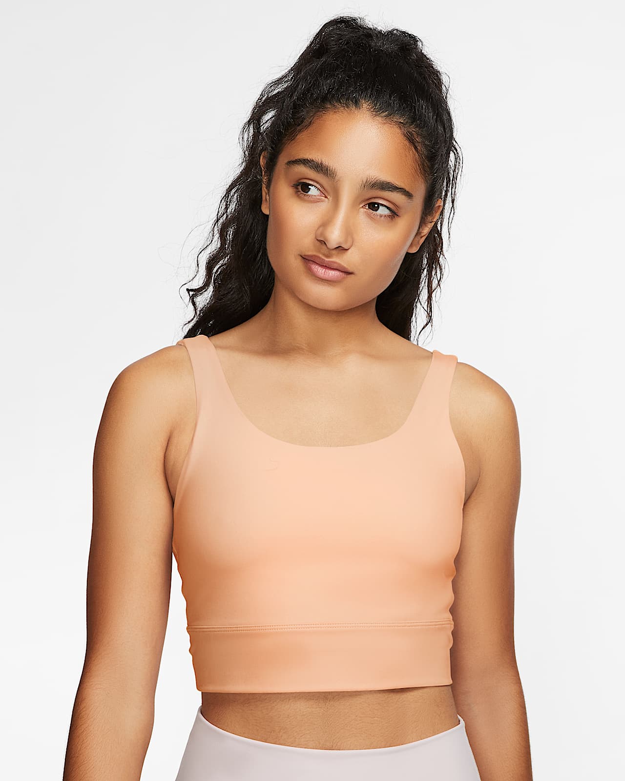 Nike Yoga Luxe 女子短款上衣 耐克 Nike 中国官网