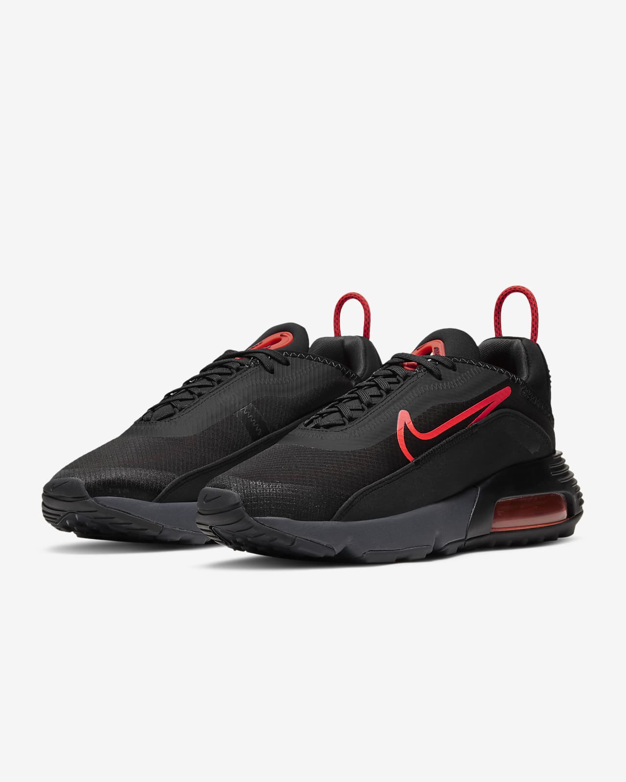 nike air max 2090 black and red