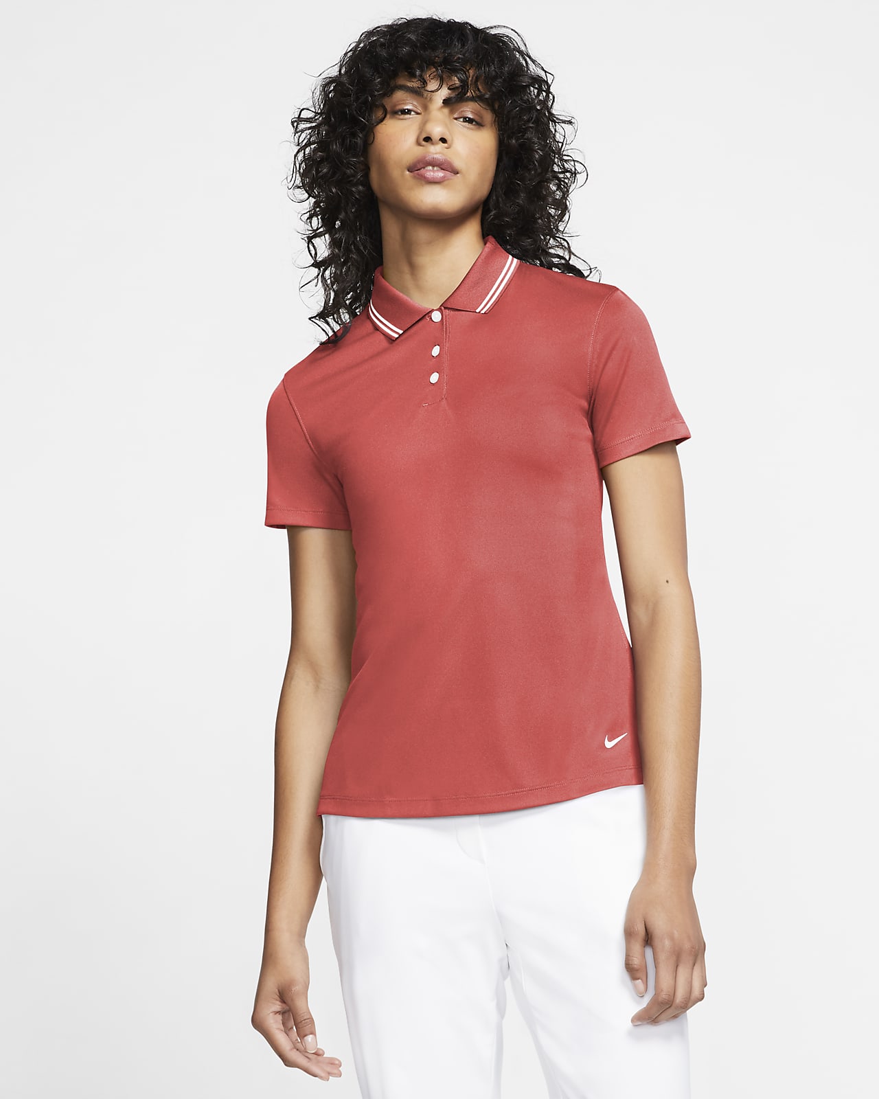 polo nike donna rosso