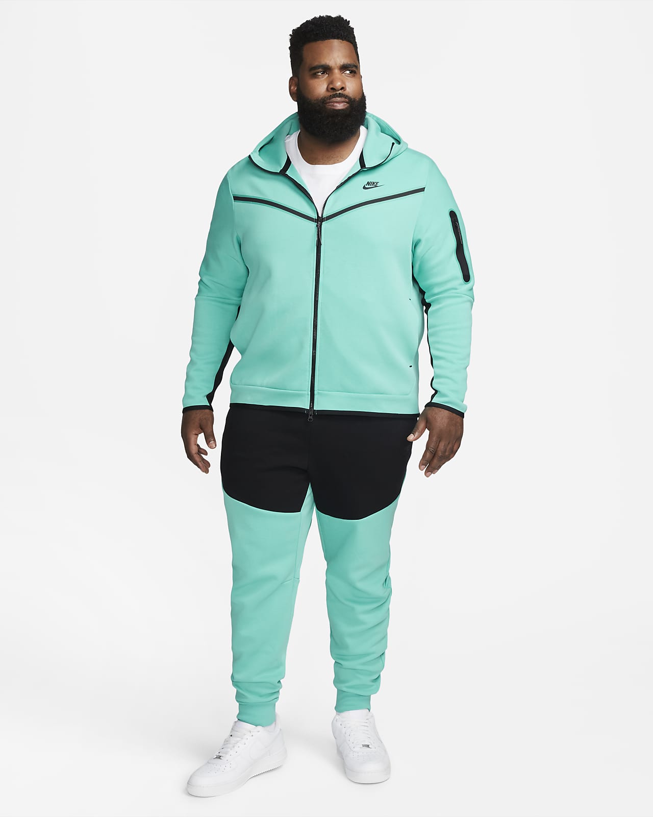 nike tech fleece turquoise