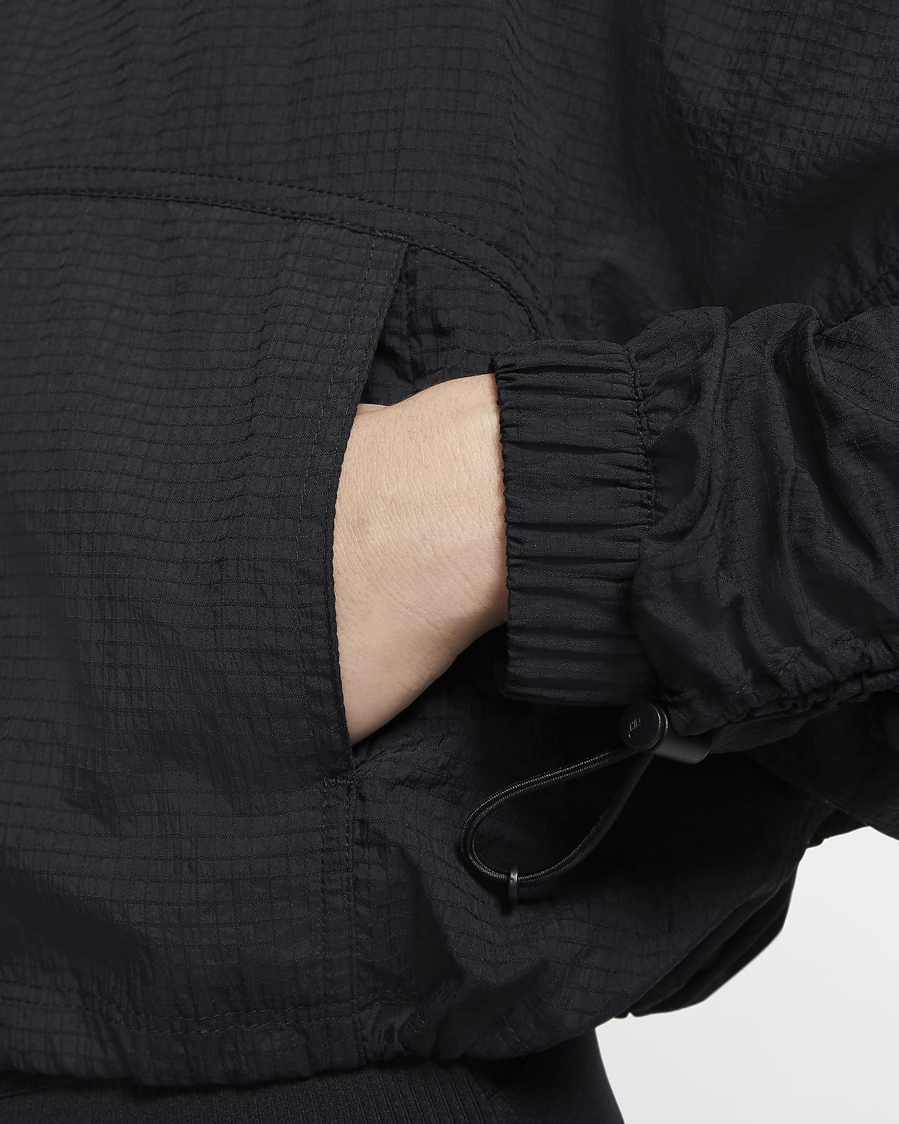 nike sportswear swoosh crop jacket