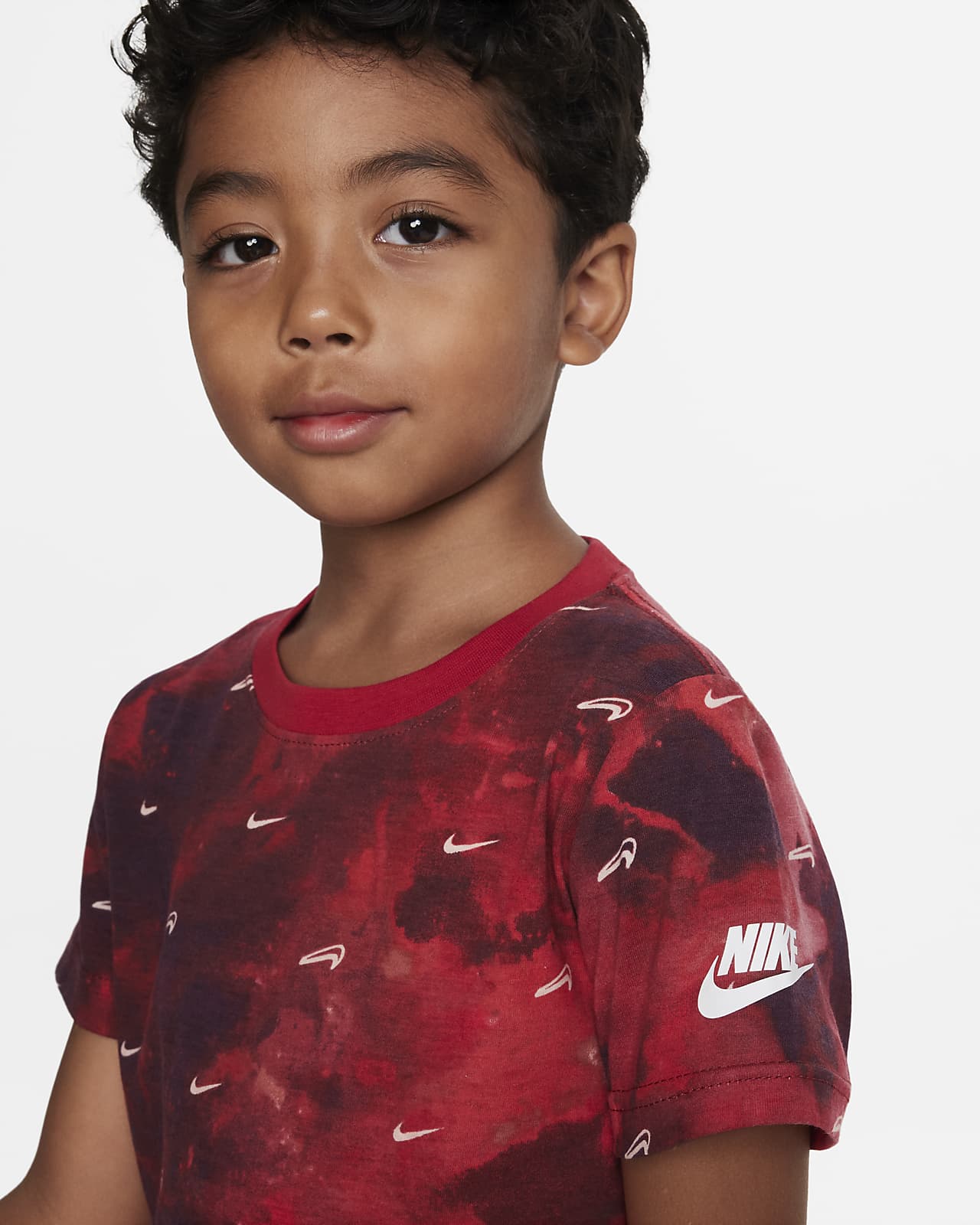 Horizontaal deze Advertentie Nike Swoosh Monogram Tee Little Kids' T-Shirt. Nike.com