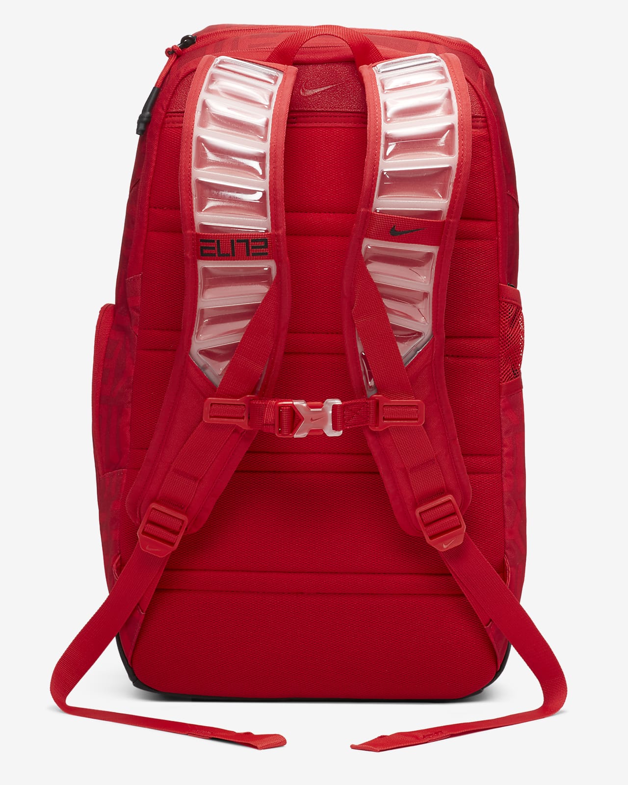 nike elite backpack white and red