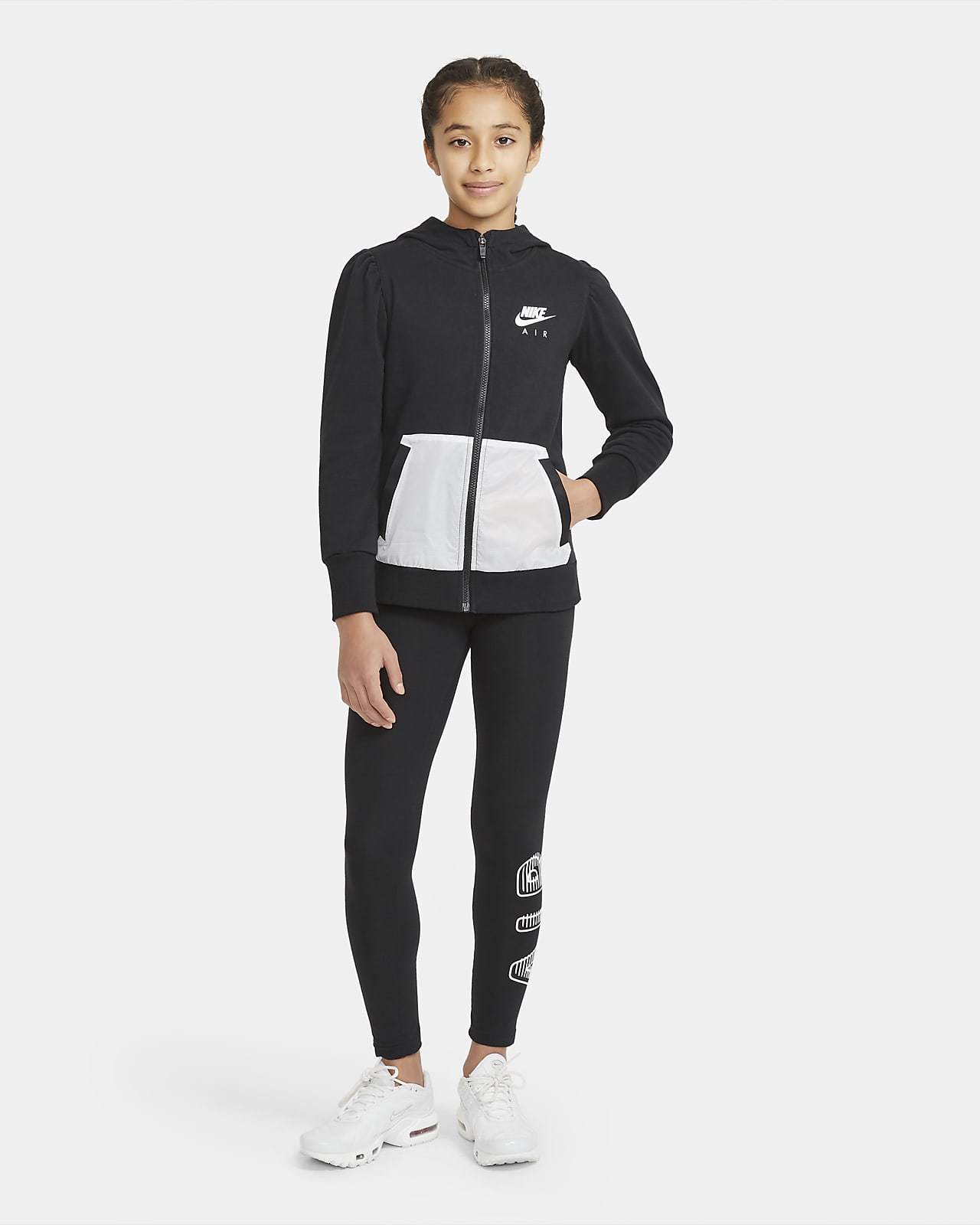 nike air zip leggings