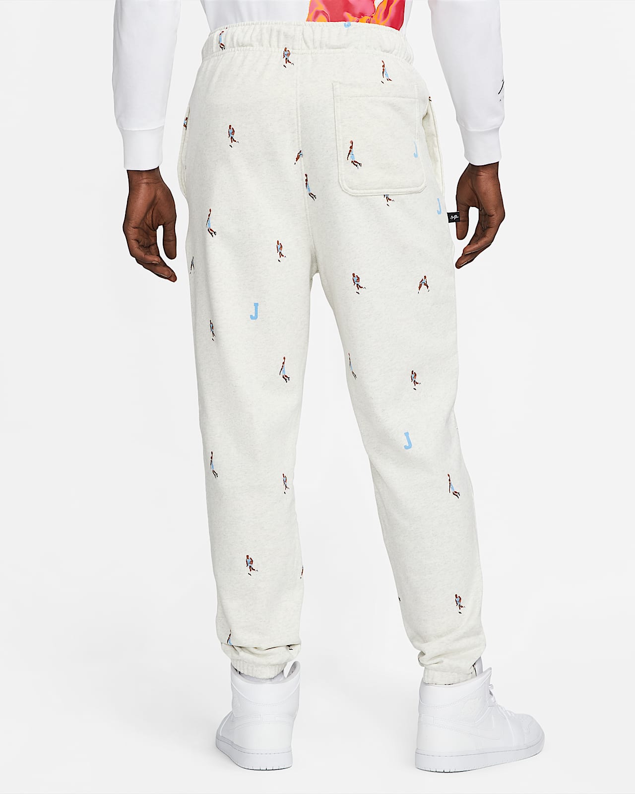 Jordan Essentials Pantalón de tejido Fleece estampado - Hombre. Nike ES