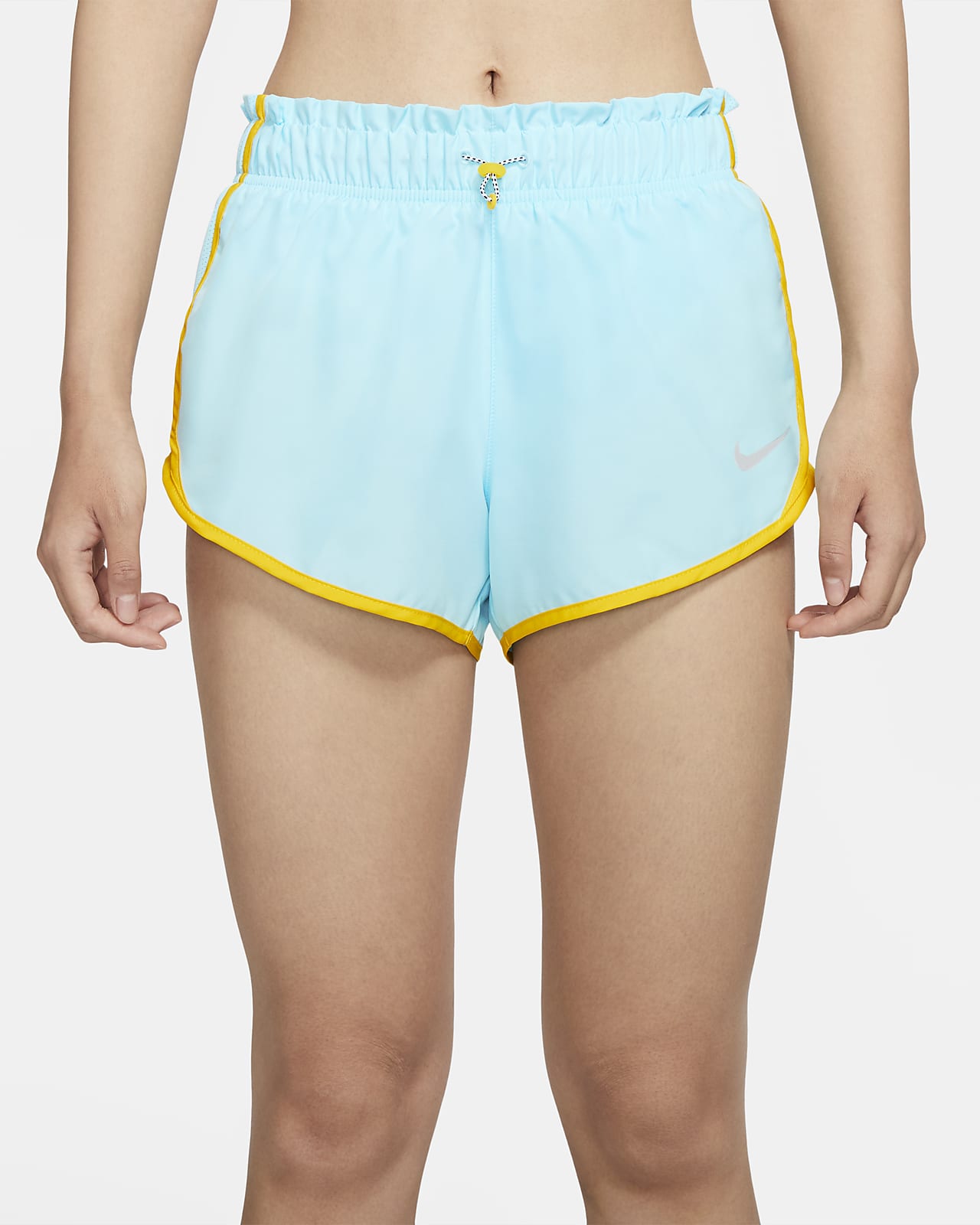 nike women's icon clash tempo printed running shorts