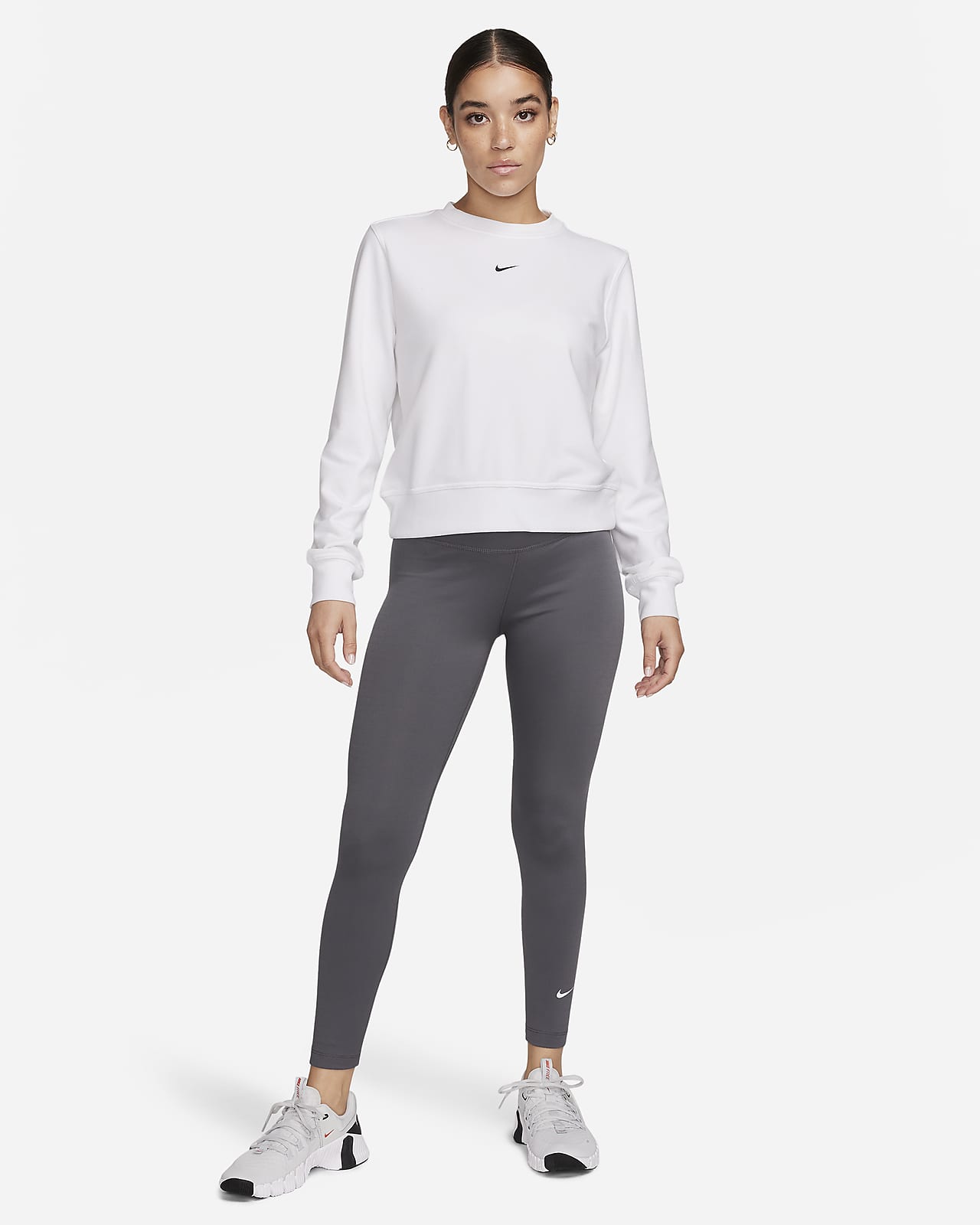 Nike One Women's 7/8 Color Block Tights CJ2450-073 Size L : :  Clothing & Accessories