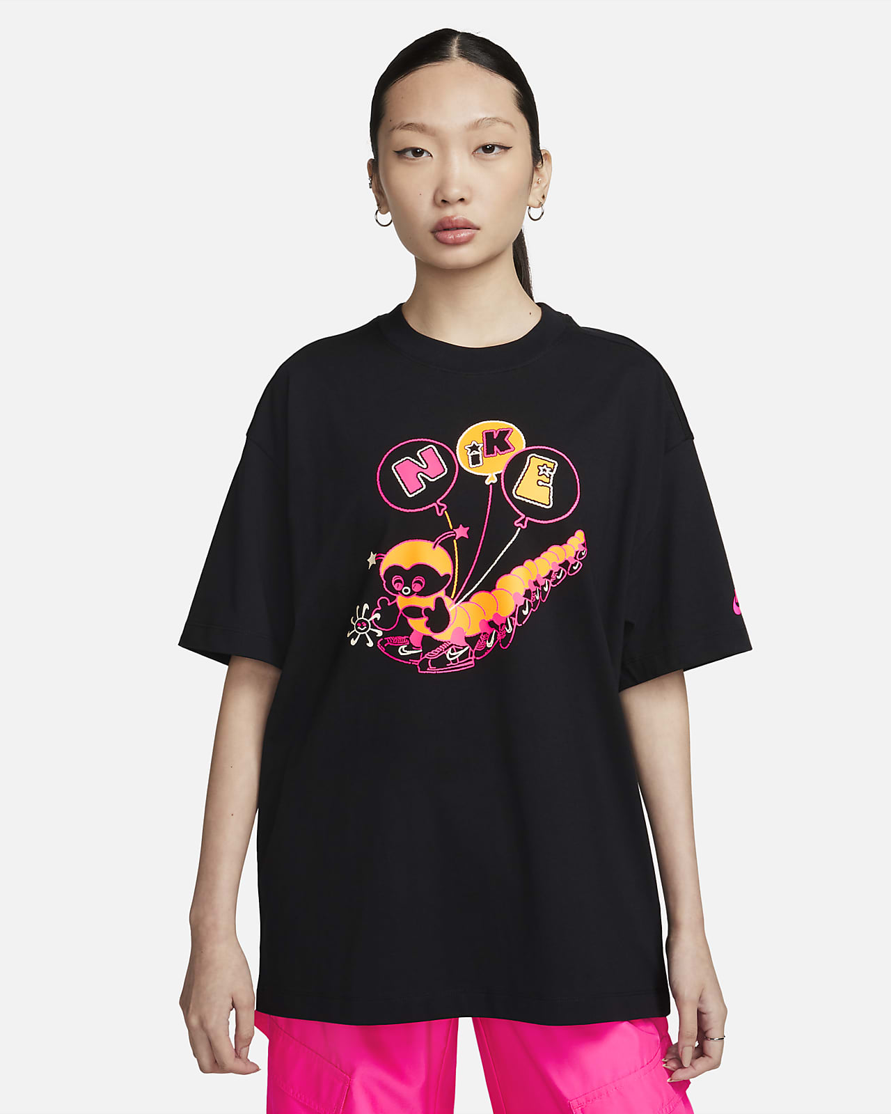 スポーツ Tシャツ ピンク Sサイズ トップス NIKEレディース