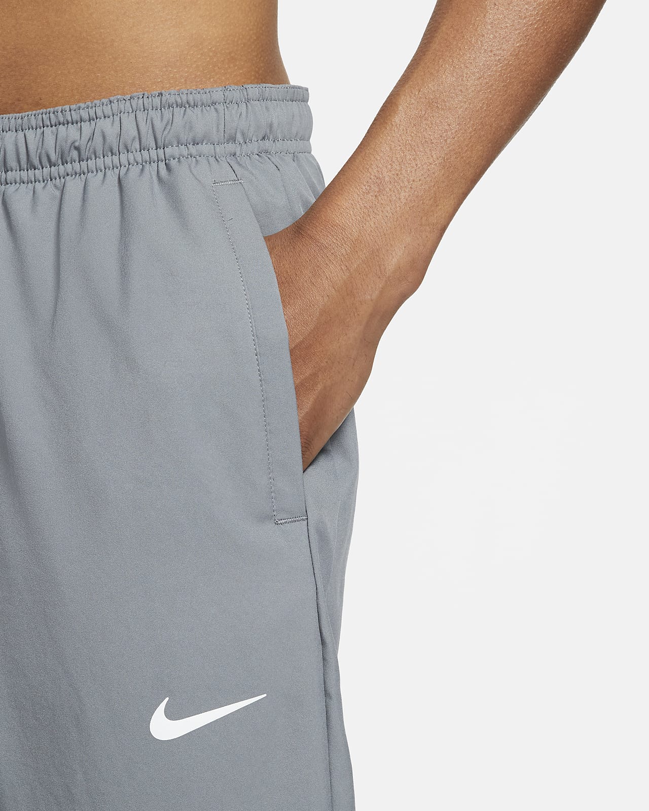 Nike Pantalon Running Hombre Dri-Fit Challenger gris