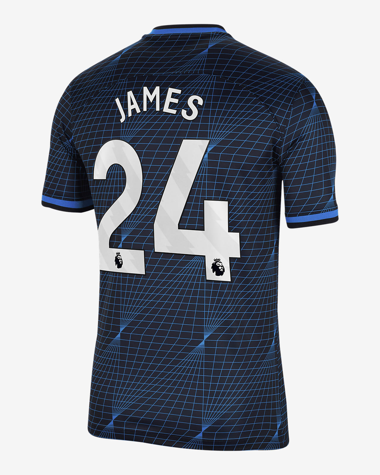 Reece James Chelsea 2023/24 Stadium Away Men's Nike Dri-FIT Soccer Jersey