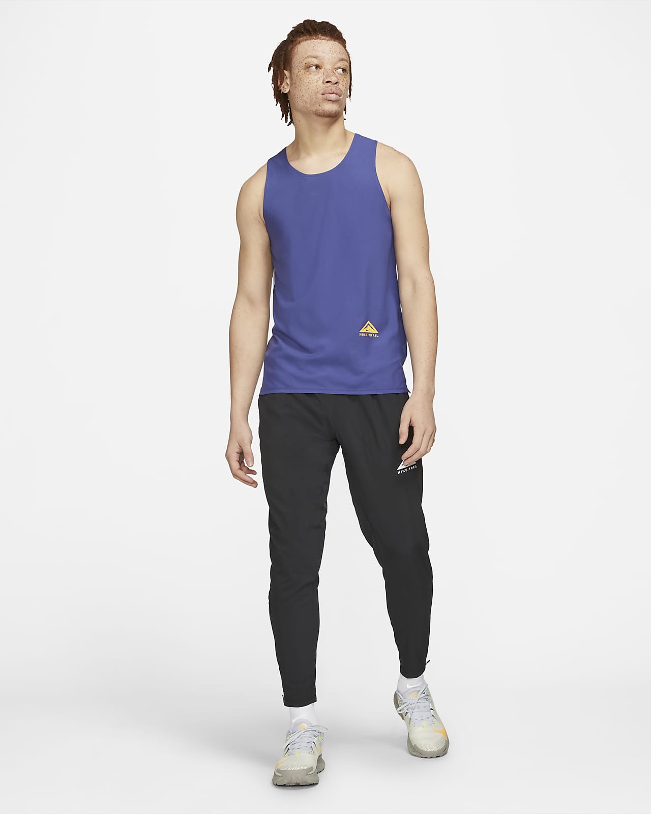 Nike Dri-FIT Rise 365 Men's Trail Running Tank. Nike.com
