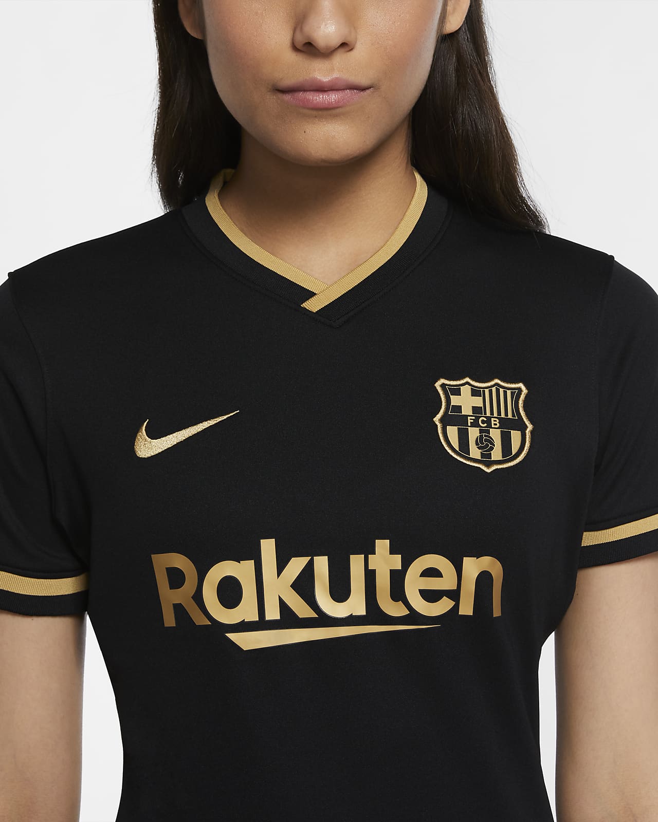 Segunda equipación Stadium FC Barcelona 2020/21 Camiseta de fútbol - Mujer.  Nike ES