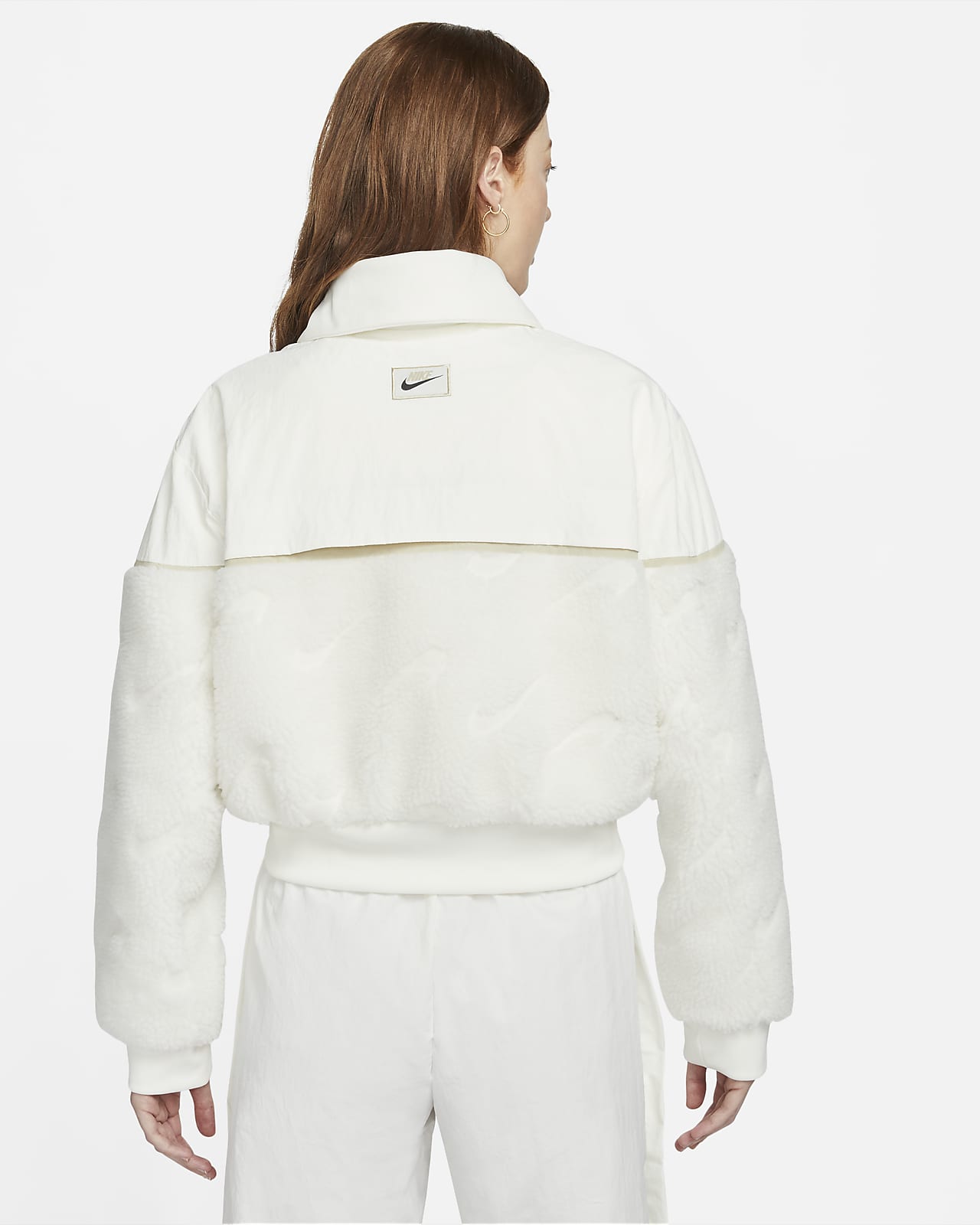 CHAQUETA NIKE SPORTSWEAR ICON CLASH BEIGE | AW LAB