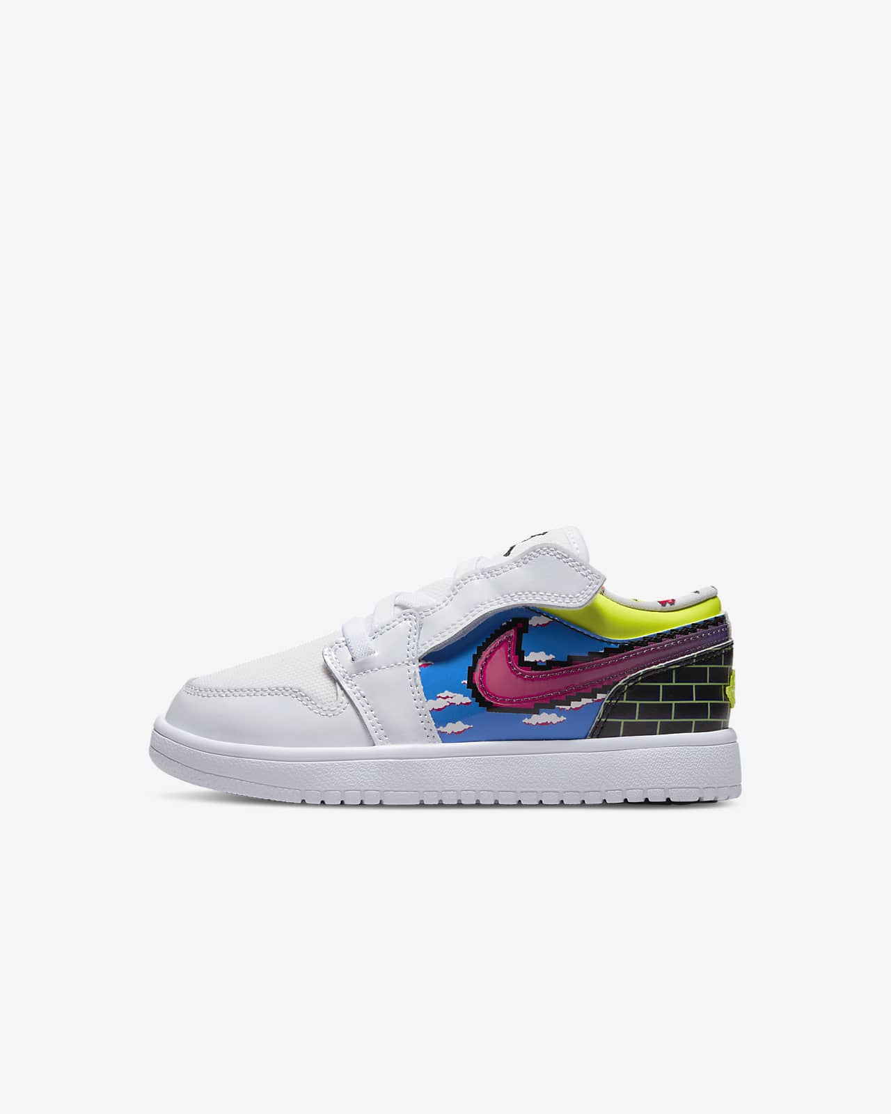 Calzado para niños talla pequeña Jordan 1 Low. Nike MX