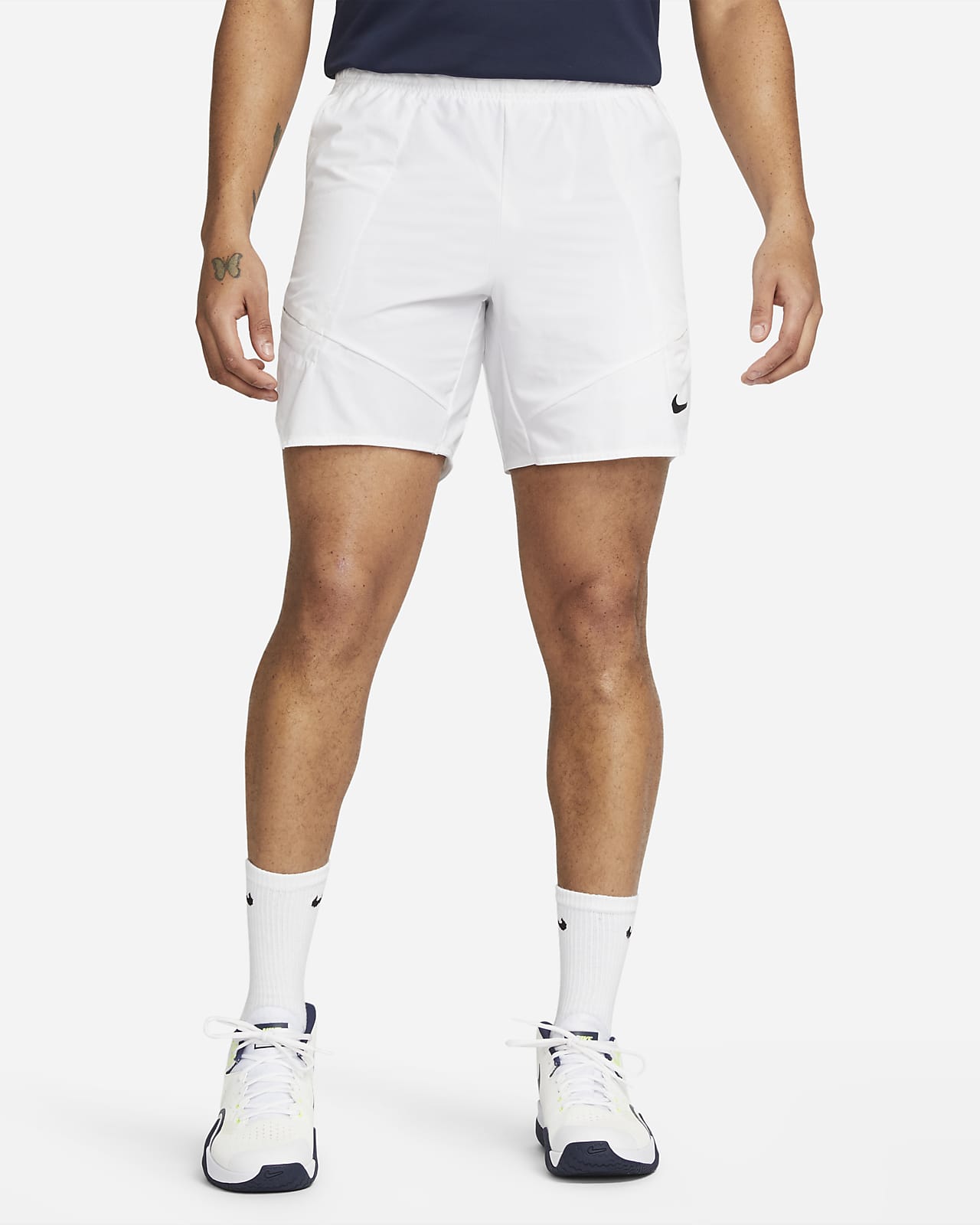 Męskie spodenki tenisowe 18 cm NikeCourt Dri-FIT Advantage