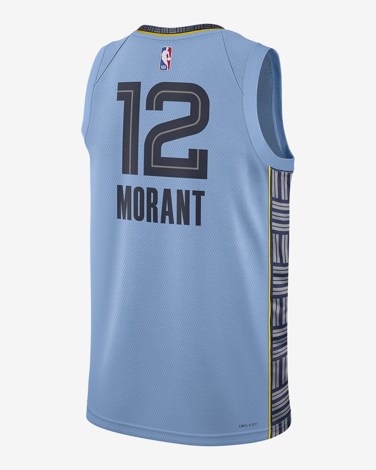 2022-23 Memphis Grizzlies Morant #12 Jordan Swingman Alternate Jersey  (XL.Kids)