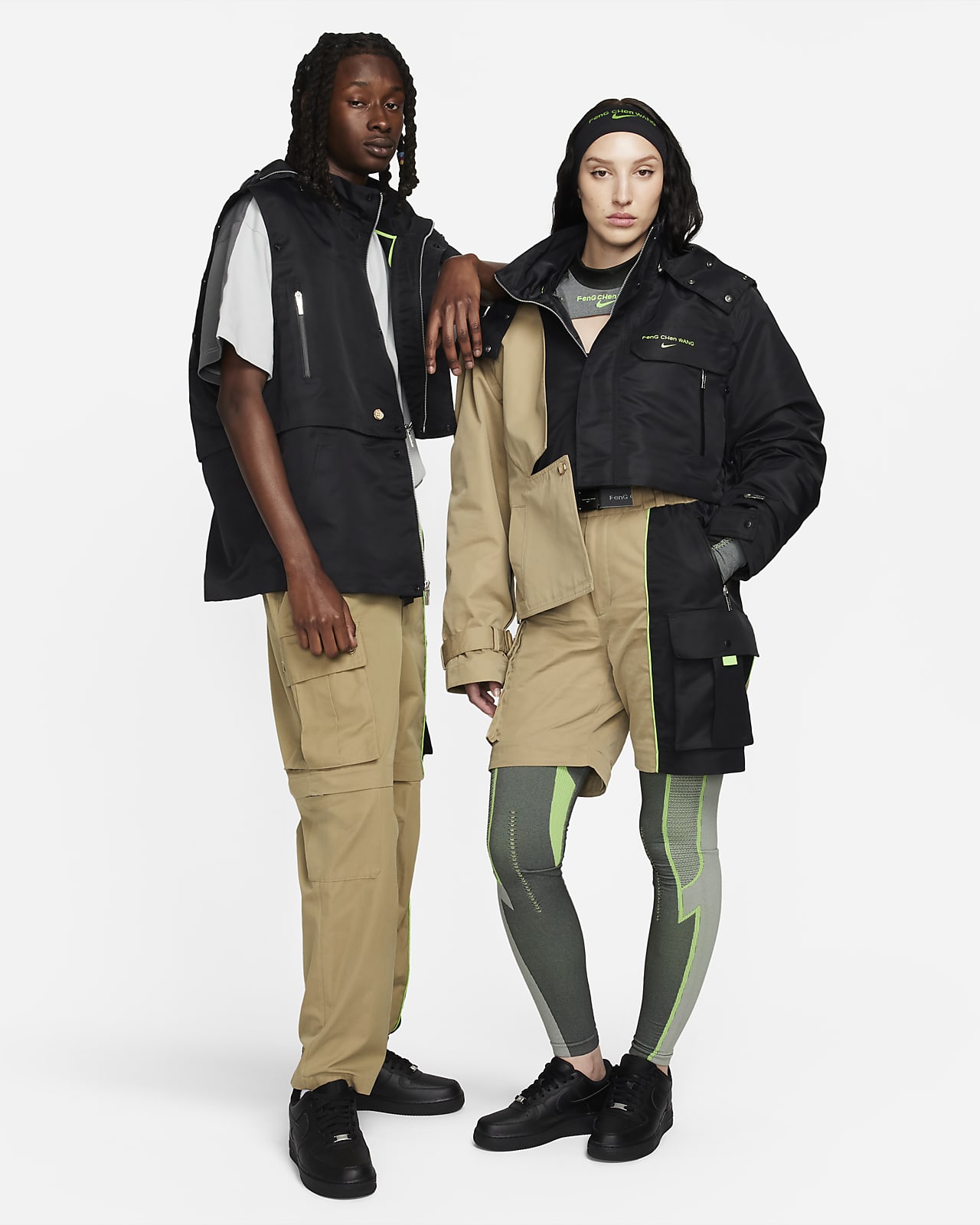 Nike x Feng Chen Wang Cargo Trousers. Nike LU