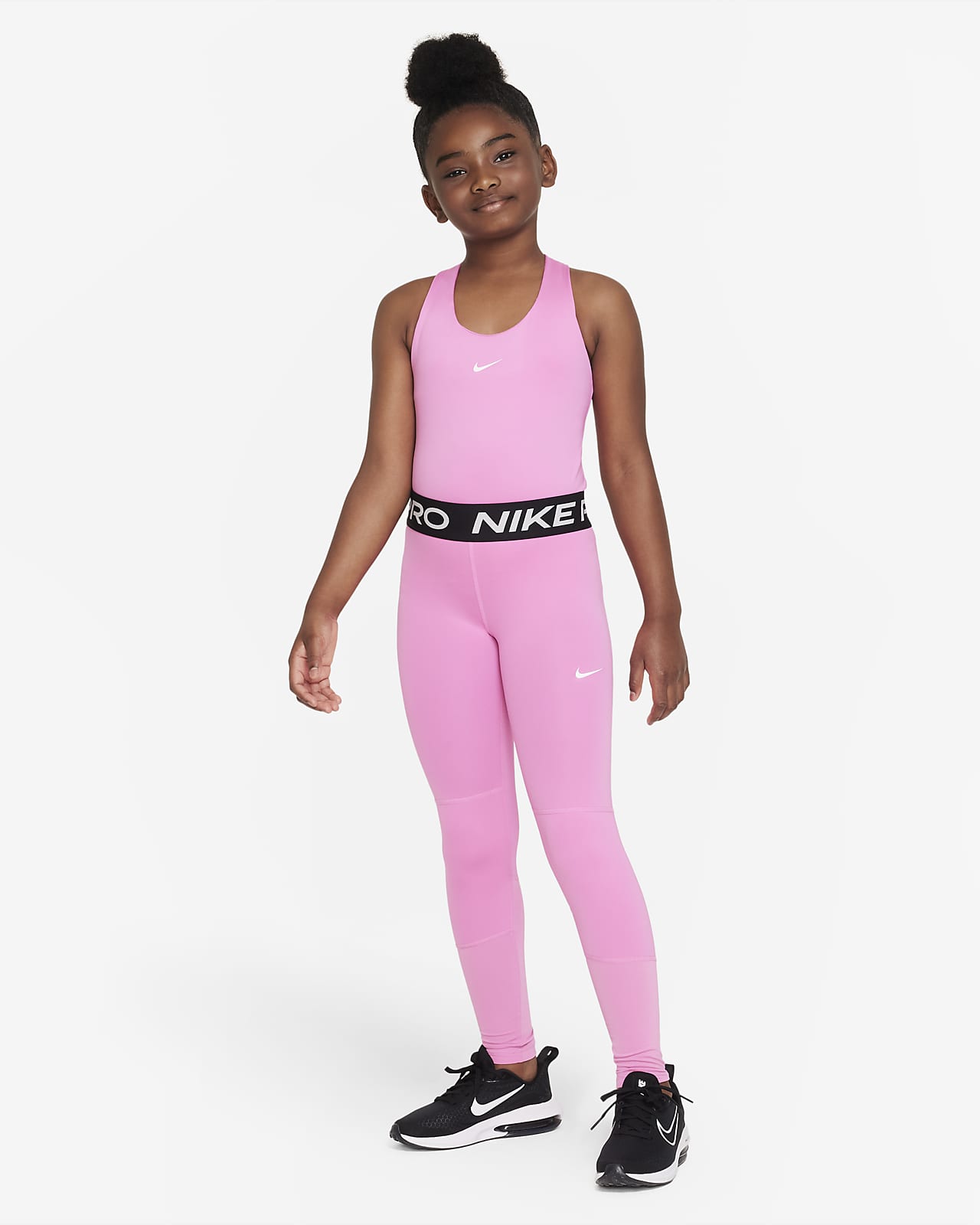 Nike Pro Dri-FIT-leggings til større børn (piger). Nike