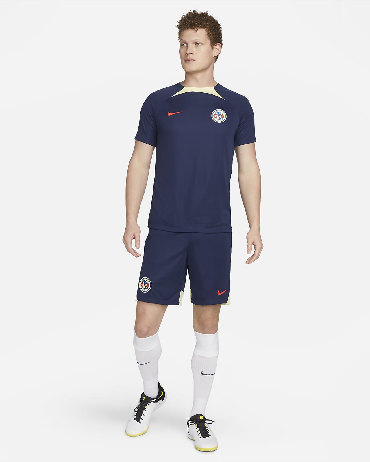 Playera de f tbol de manga corta Nike Dri FIT del Club Am rica