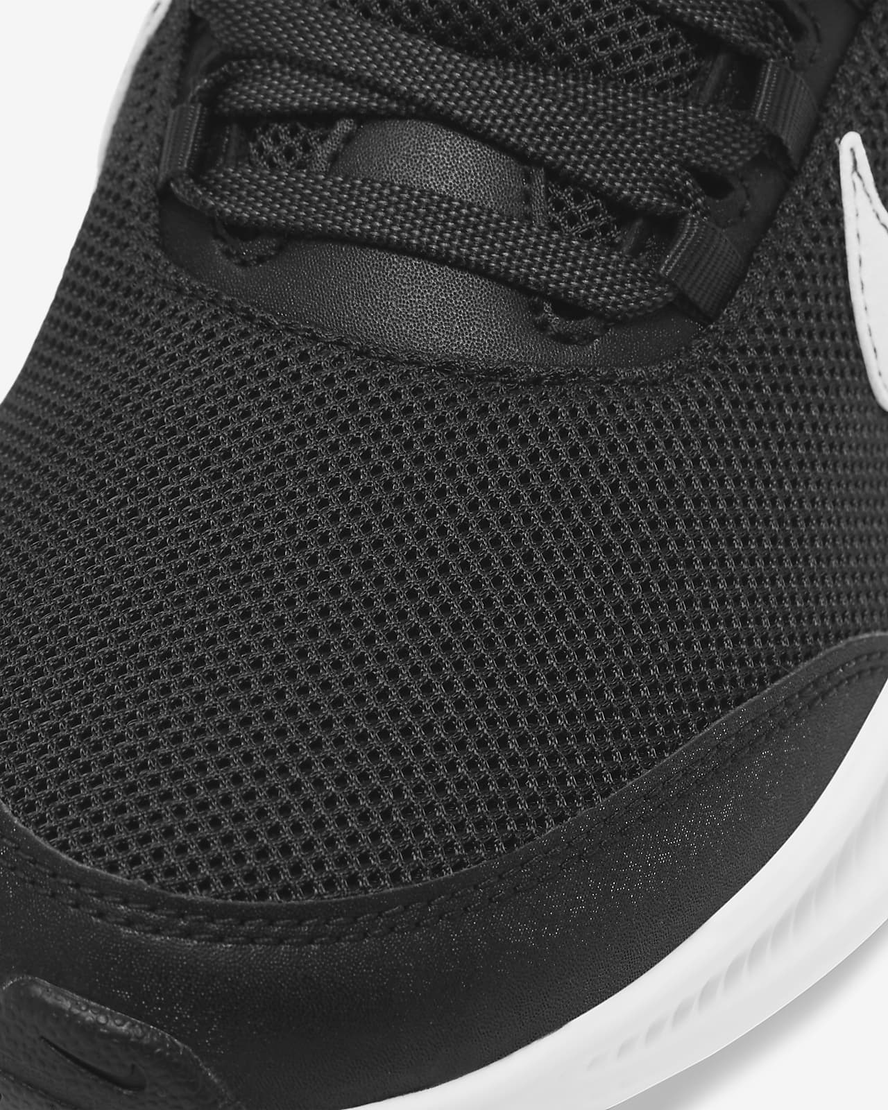 black and gray nike running shoes