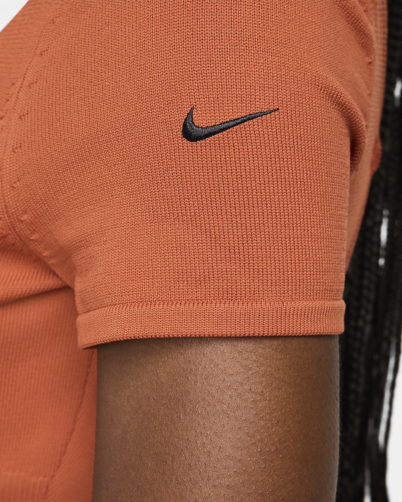 Nike Sportswear Chill Knit Women's Tight Sweater Short-Sleeve Bodysuit