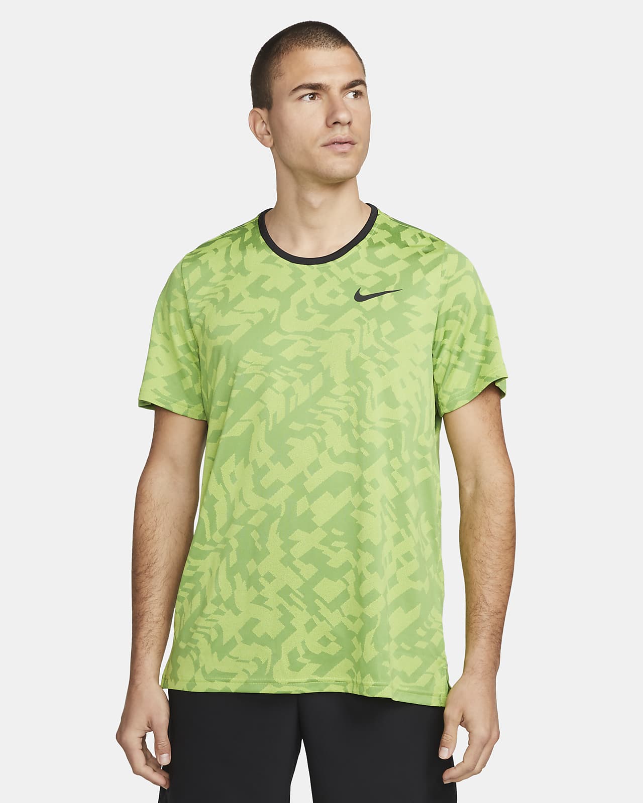 lime green nike dri fit