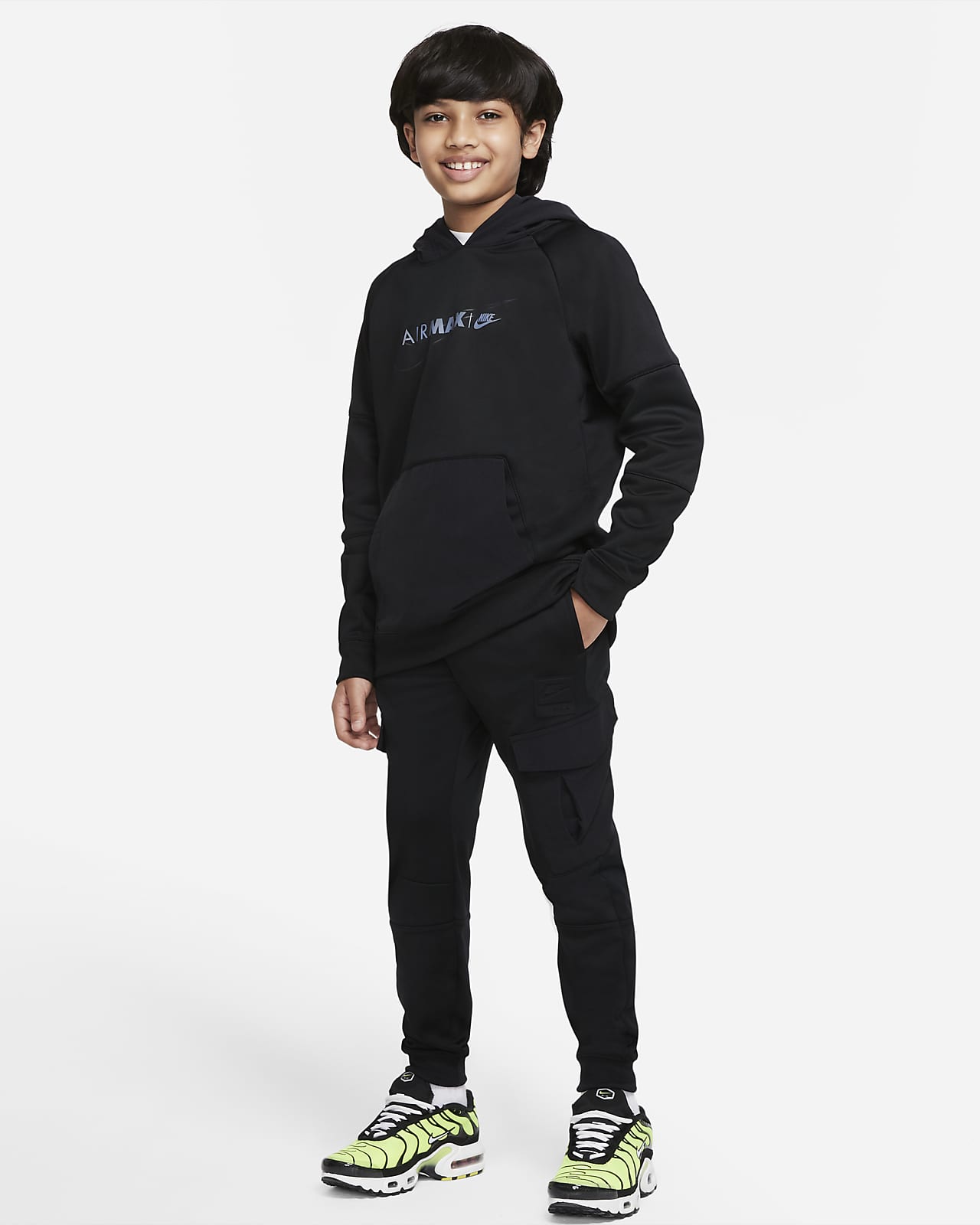 Pantaloni jogger in fleece Nike Sportswear Air Max - Ragazzo. Nike IT