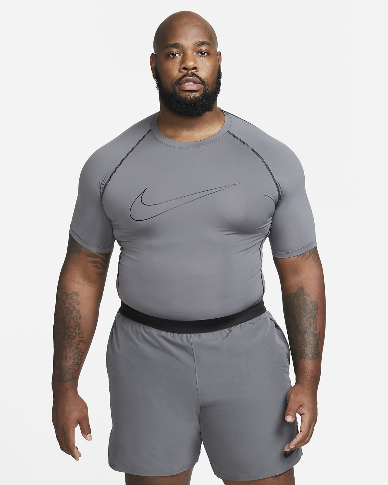 Nacional postre Lírico Nike Pro Dri-FIT Men's Tight Fit Short-Sleeve Top. Nike.com