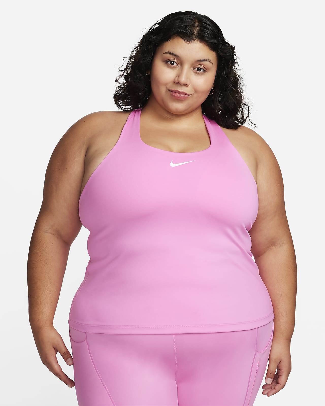 Nike Swoosh Women's Medium-Support Padded Sports Bra Tank (Plus Size)