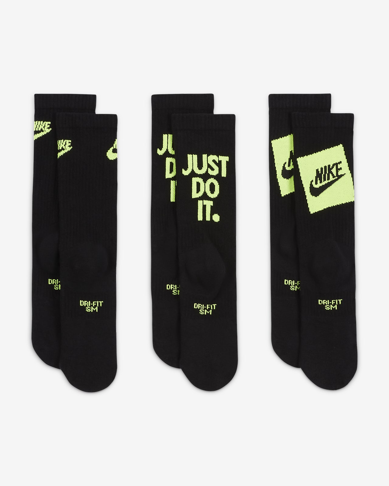 Nike Everyday Kids' Crew Socks Pairs). Nike JP