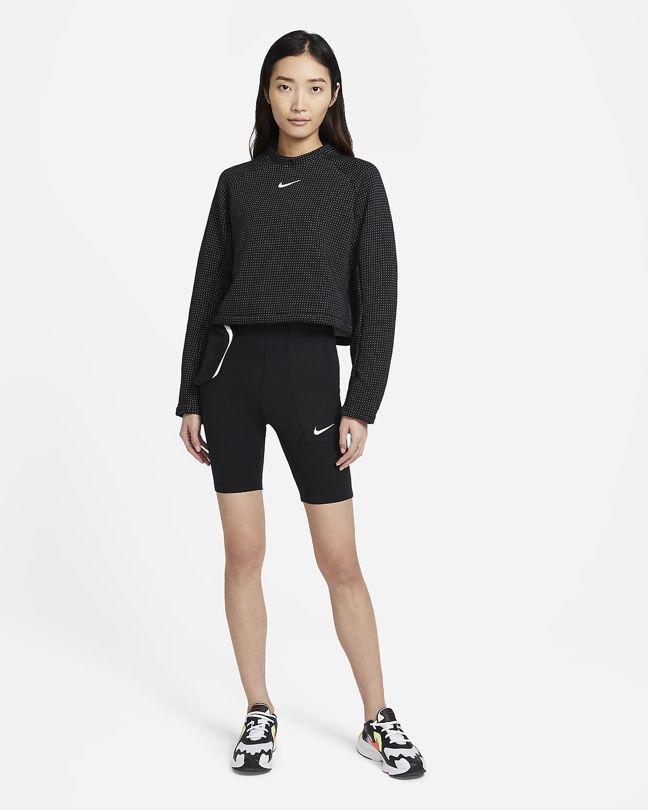 nike shorts fleece womens