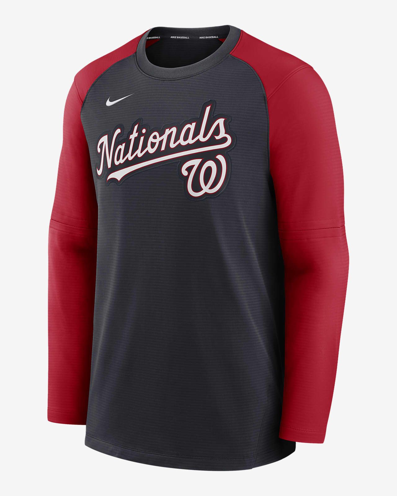 Nike Dri-FIT Pregame (MLB Washington Nationals) Men's Long-Sleeve Top.