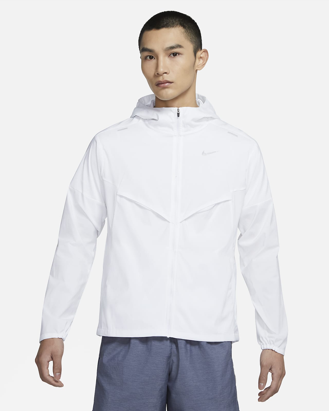 running windbreaker nike