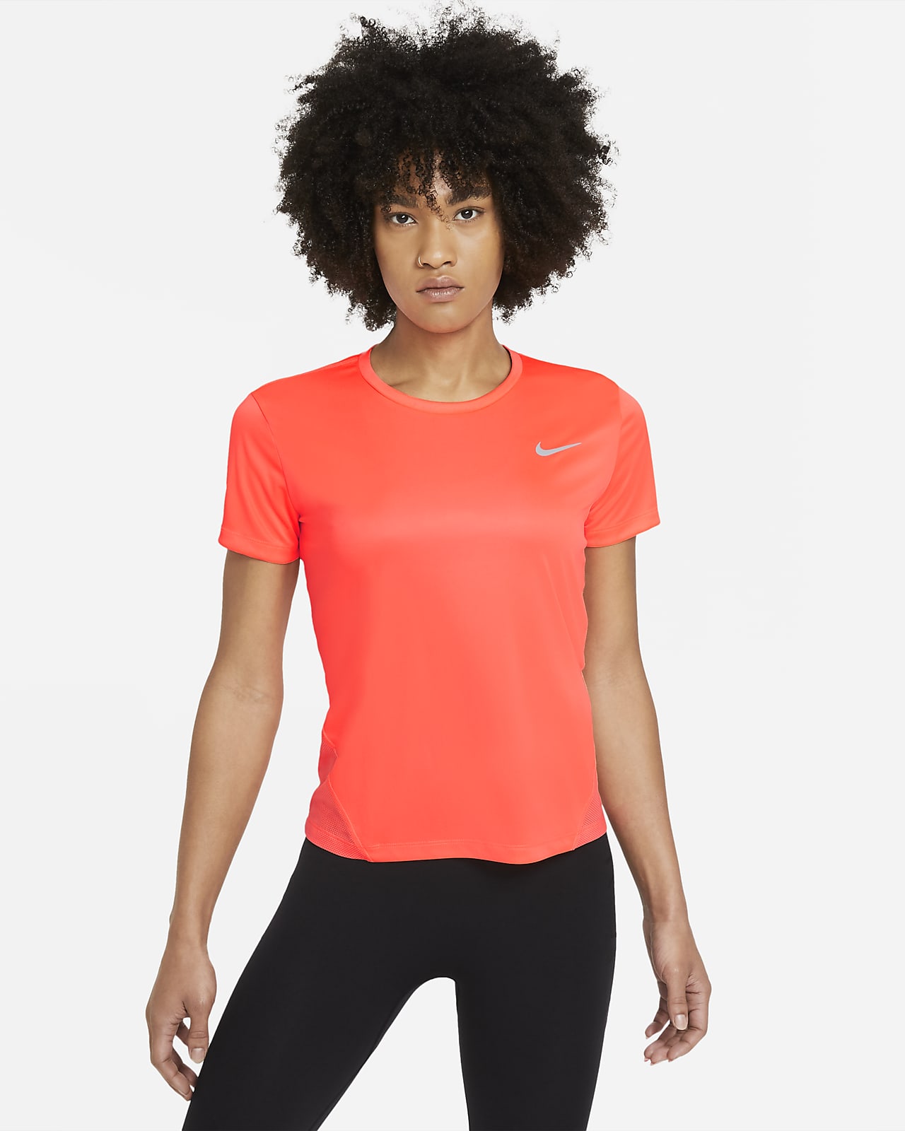 Nike Miler Camiseta running manga - Mujer. Nike ES