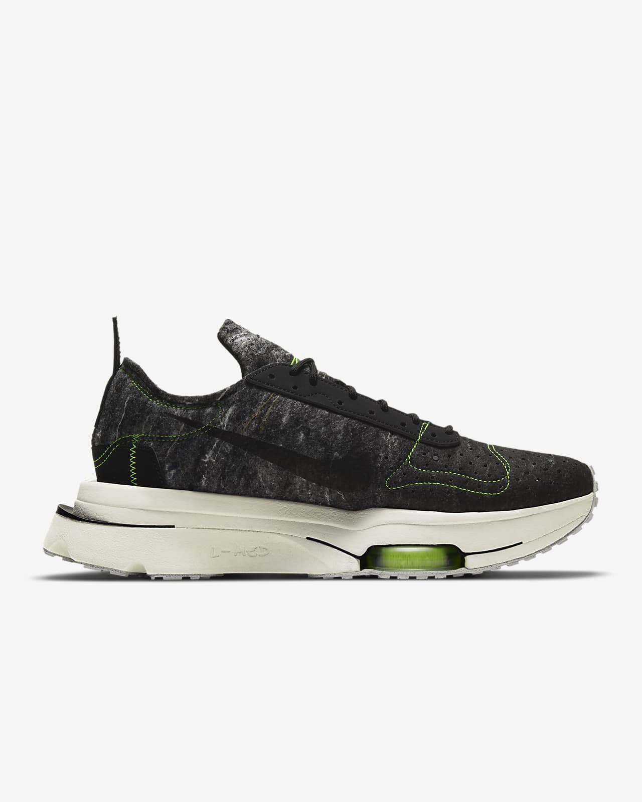 Nike air zoom type black green Clearance