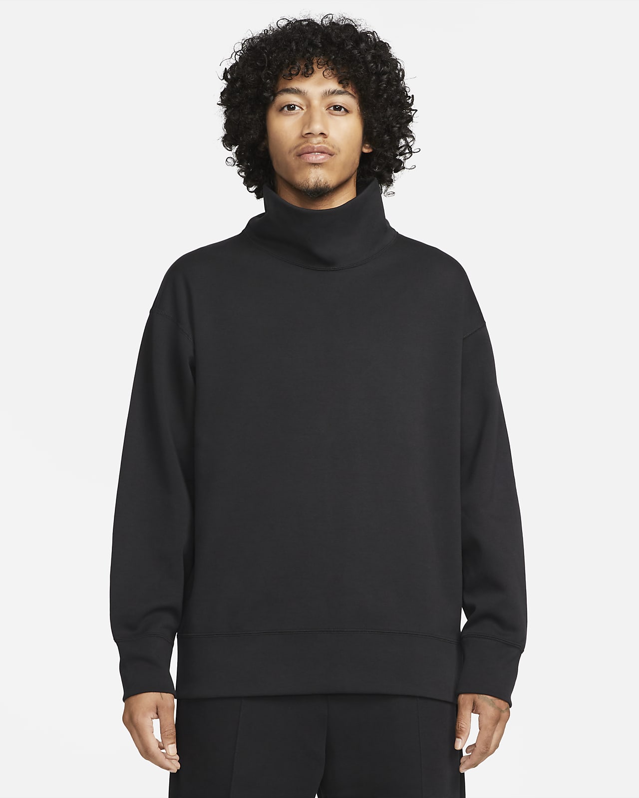 Nike Sportswear Tech Fleece Reimagined oversized sweatshirt met col voor heren