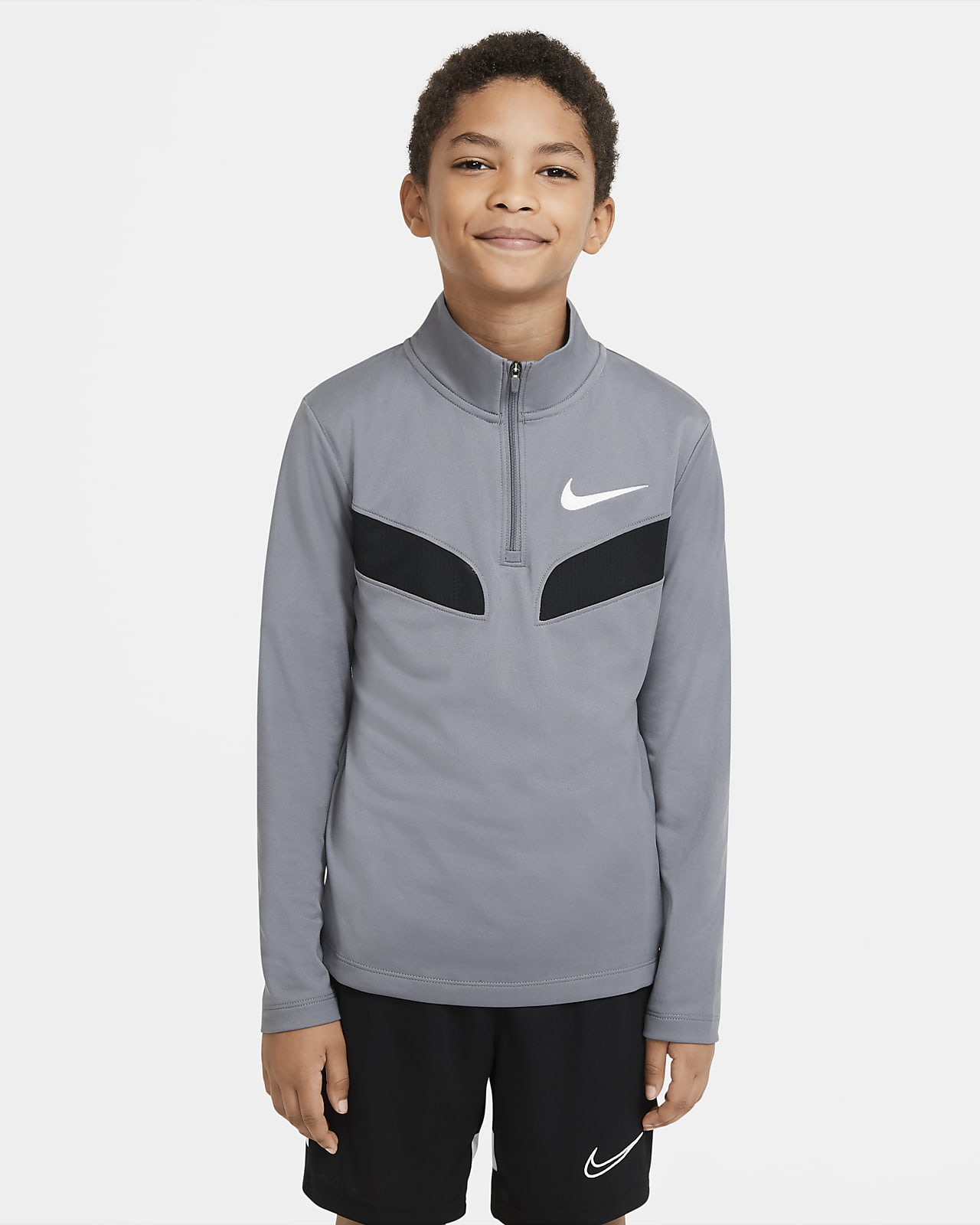 Nike Sport Older Kids' (Boys') Long-Sleeve Training Top. Nike LU