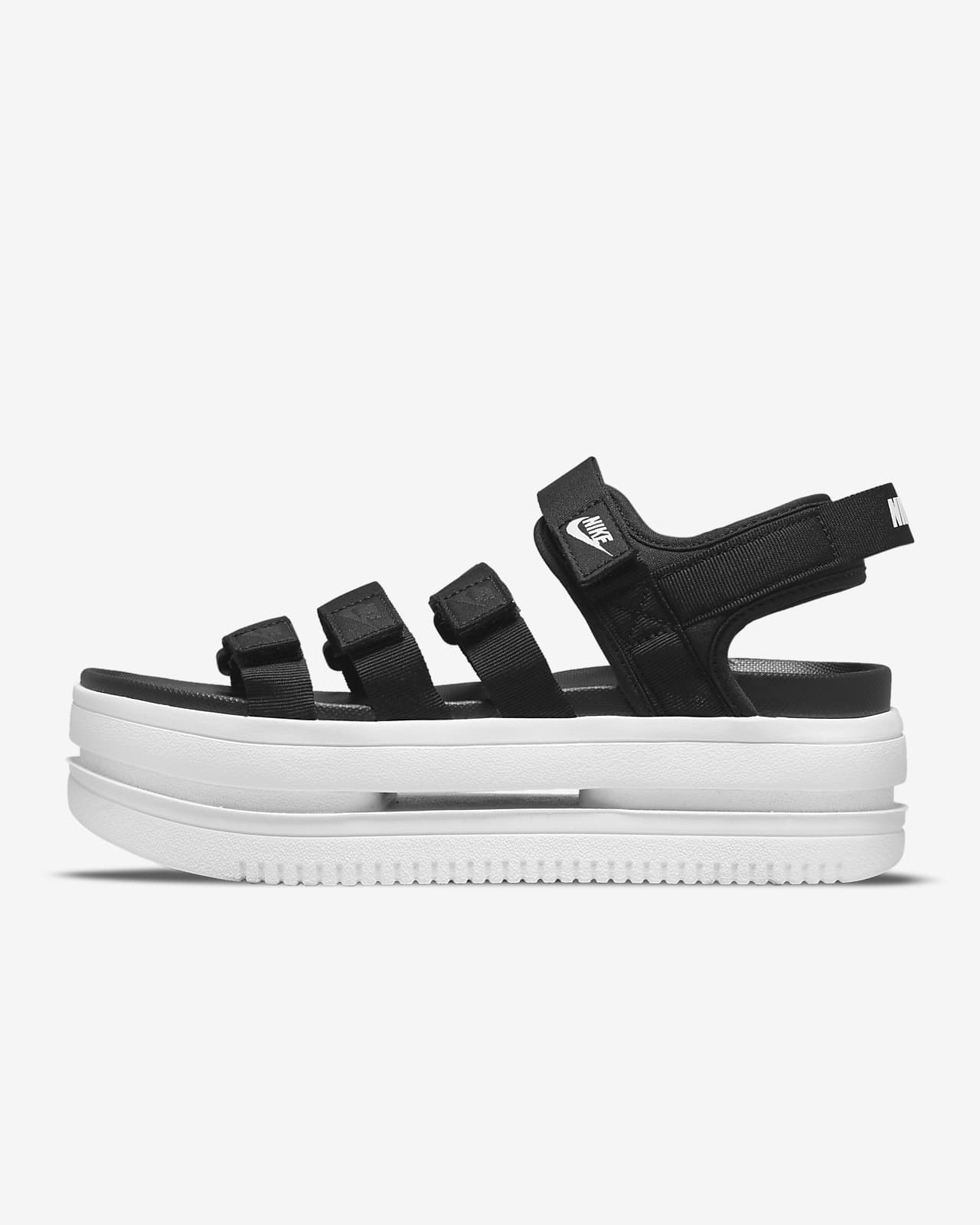 nike womens black sandals