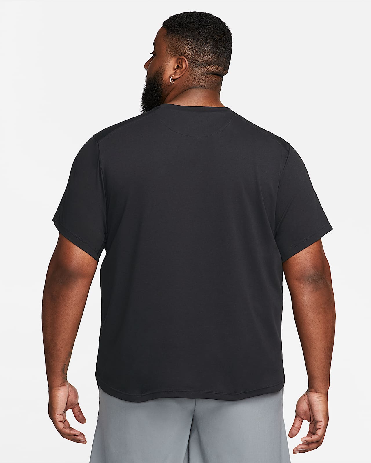 Playera manga sales corta negro