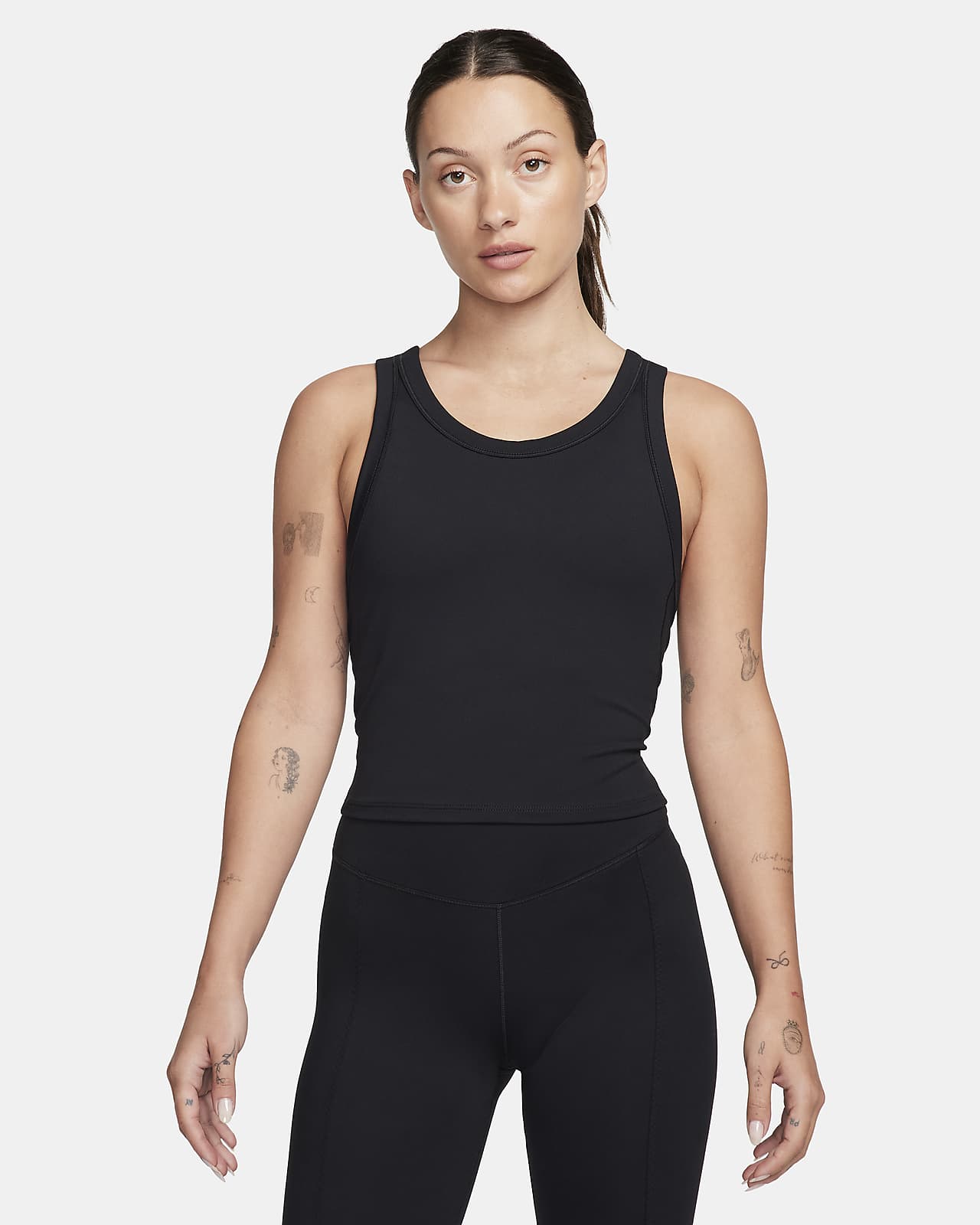 Camiseta de tirantes cropped para mujer Nike Yoga Dri-FIT. Nike MX