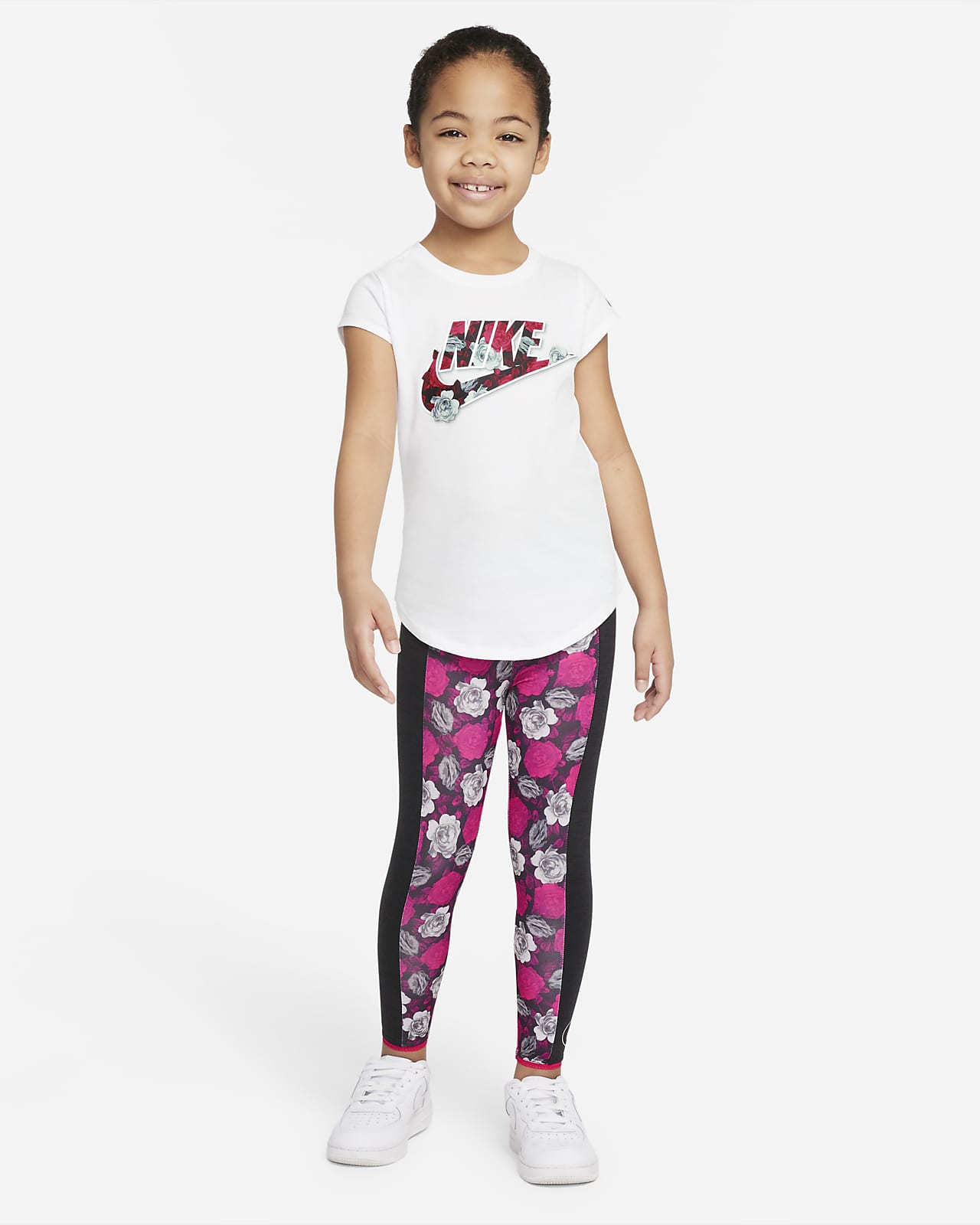 nike tights and shirt