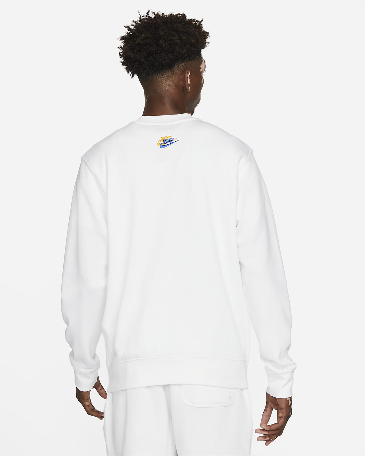 men's french terry crew nike sportswear