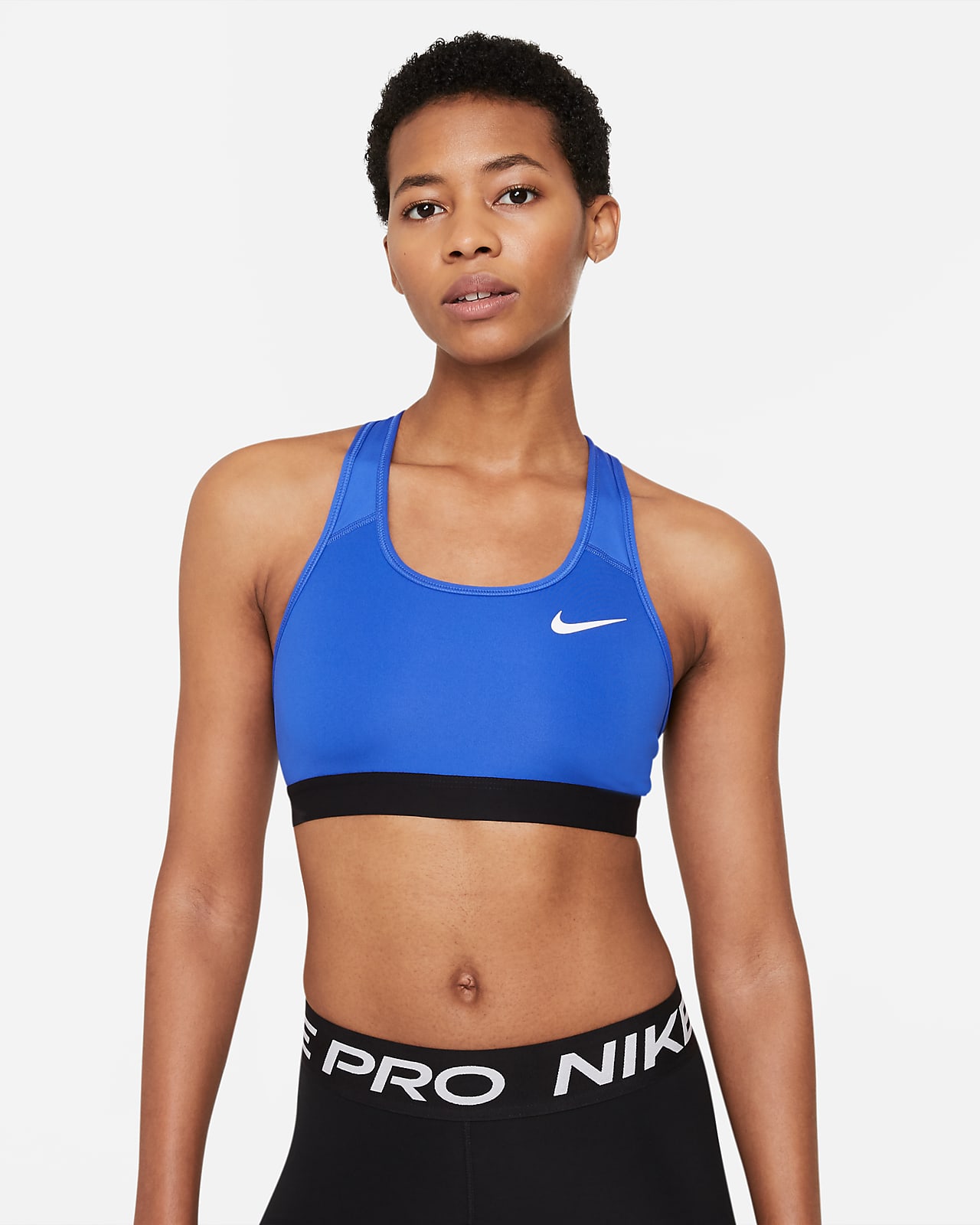 Nike Swoosh Women's Medium-Support Non-Padded Sports Bra. Nike.com