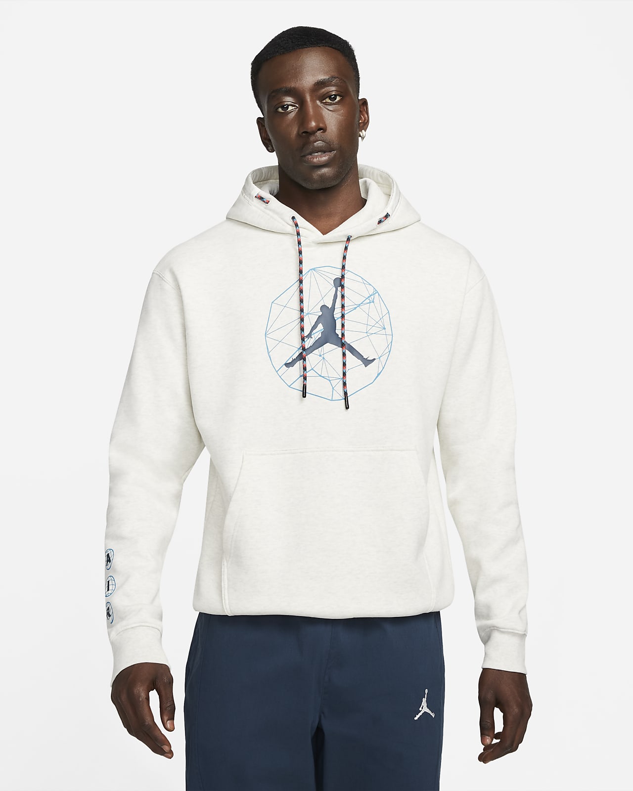 essentials graphic pullover hoodie
